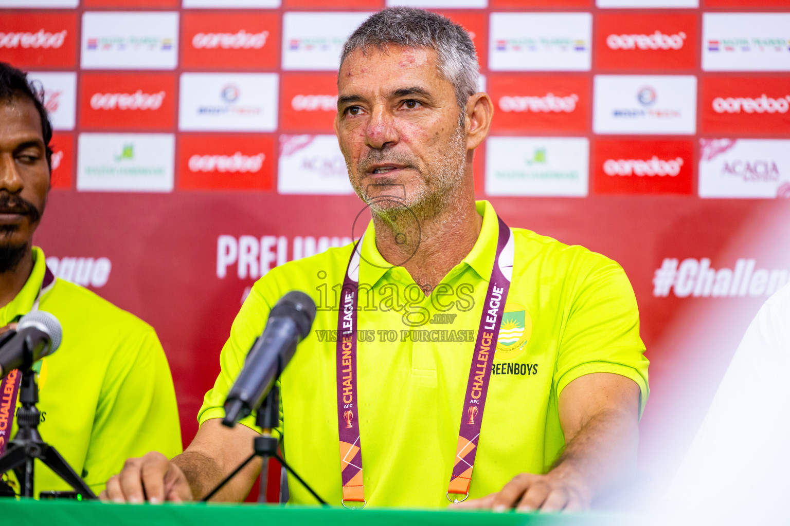Final Pre-Match Press Conference of AFC Challenge League 2025/26 Preliminary Stage-Maziya Sports & RC vs Al Arabi SC was held at National Stadium in Male', Maldives on Monday, 11th August 2025. Photos: Nausham Waheed / images.mv