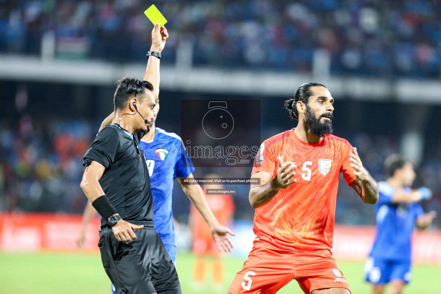 Kuwait vs India in the Final of SAFF Championship 2023 held in Sree Kanteerava Stadium, Bengaluru, India, on Tuesday, 4th July 2023. Photos: Nausham Waheed, Hassan Simah / images.mv