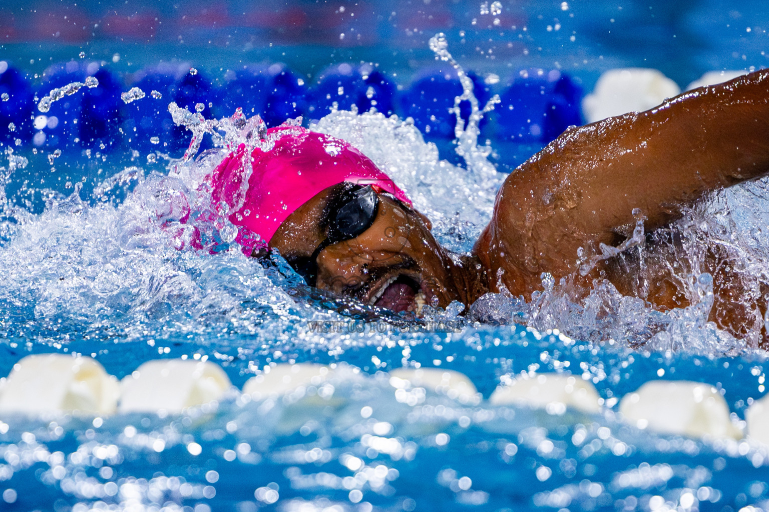 Day 2 of 20th Inter-school Swimming Competition 2024 held in Hulhumale', Maldives on Sunday, 13th October 2024. Photos: Nausham Waheed / images.mv