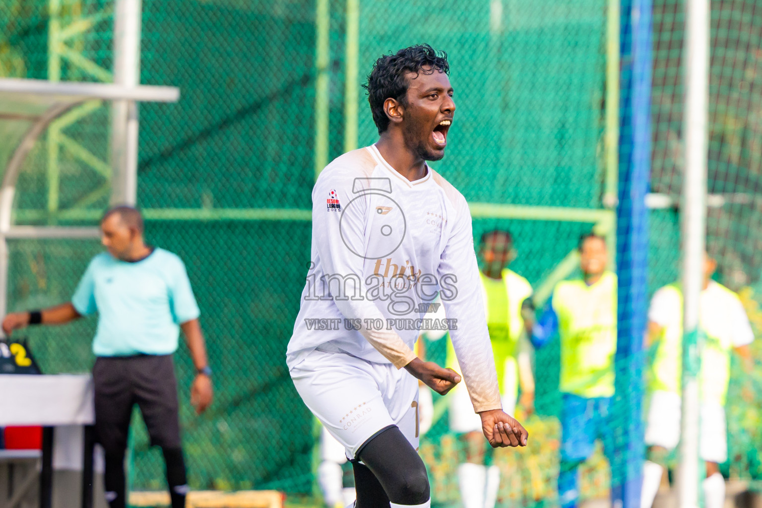 Ari Zone vs Dhaalu Zone in the Leg 1 of Resort Super League 2025 was held on Thursday, 3rd July 2025 in Conrad Maldives Rangali Island, Alif Dhaalu Atoll, Maldives. Photos: Nausham Waheed / images.mv