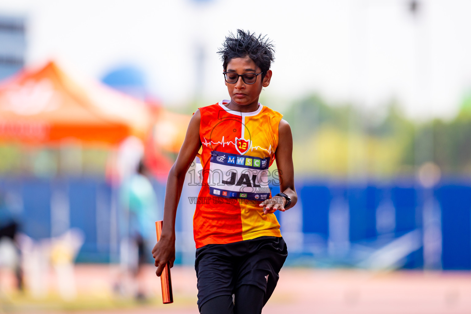 Day 5 of MWSC Interschool Athletics Championships 2024 held in Hulhumale Running Track, Hulhumale, Maldives on Wednesday, 13th November 2024. Photos by: Nausham Waheed / Images.mv