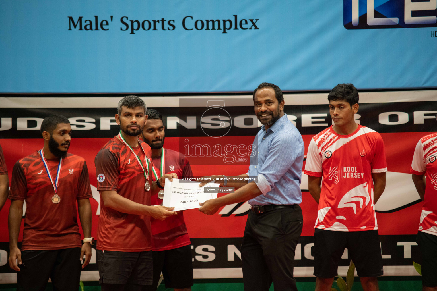 47th National Badminton Tournament 2021 held from 10 to 14 November 2021 in Male' Sports Complex, Maldives