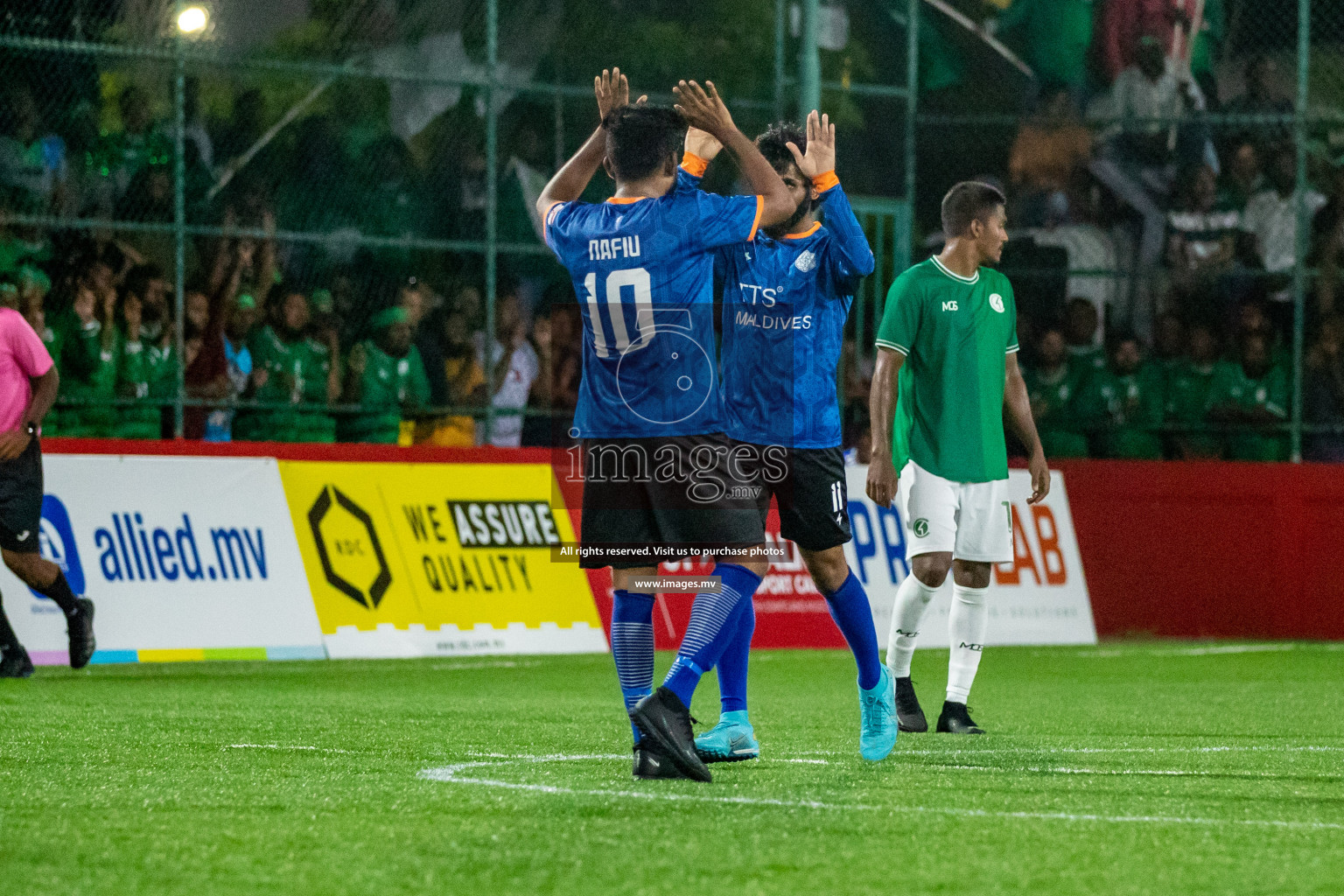 Club HDC vs Club TTS in Club Maldives Cup 2022 was held in Hulhumale', Maldives on Thursday, 20th October 2022. Photos: Hassan Simah/ images.mv