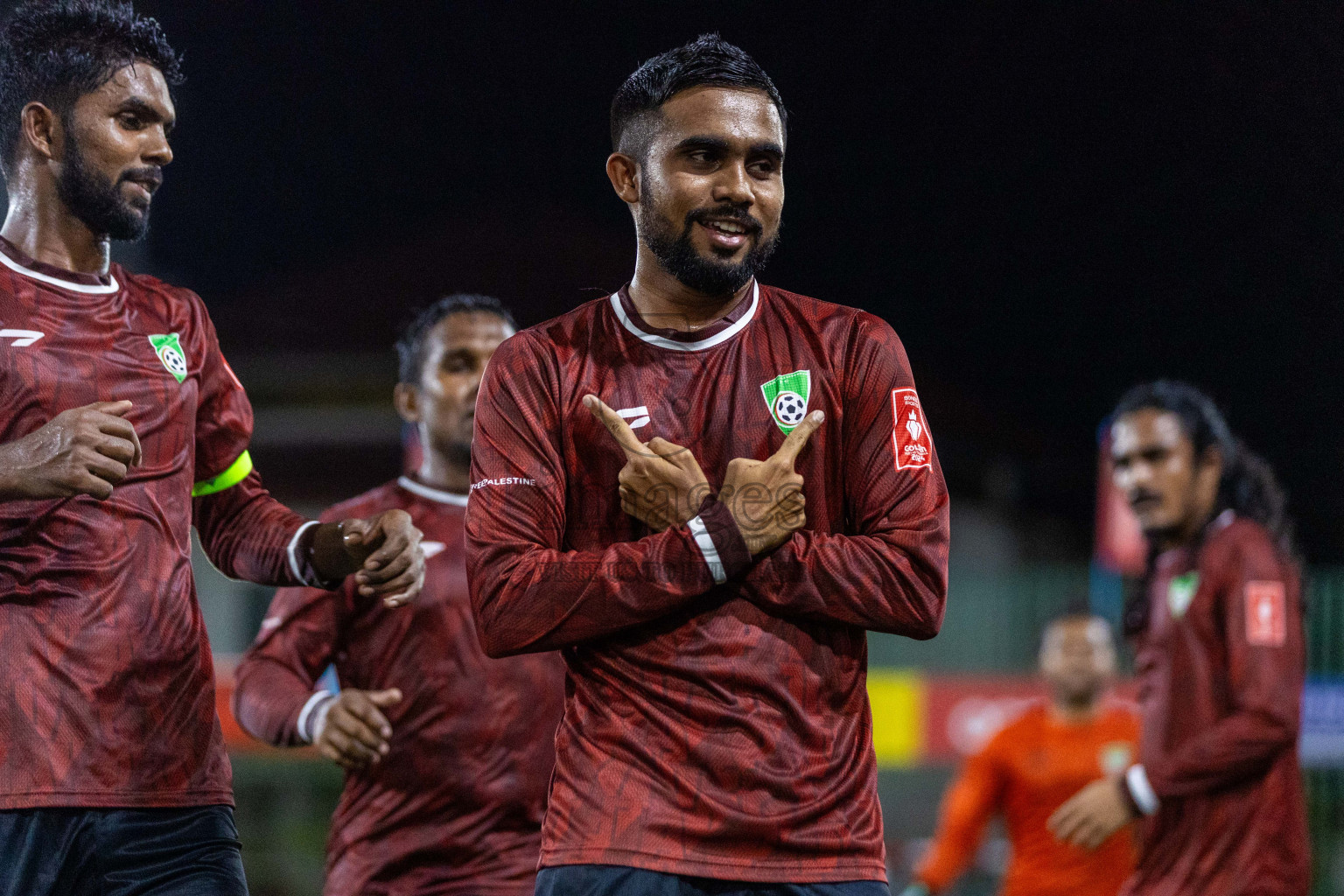 Sh Foakaidhoo vs Sh Maroshi in Day 5 of Golden Futsal Challenge 2024 was held on Friday, 19th January 2024, in Hulhumale', Maldives Photos: Nausham Waheed / images.mv