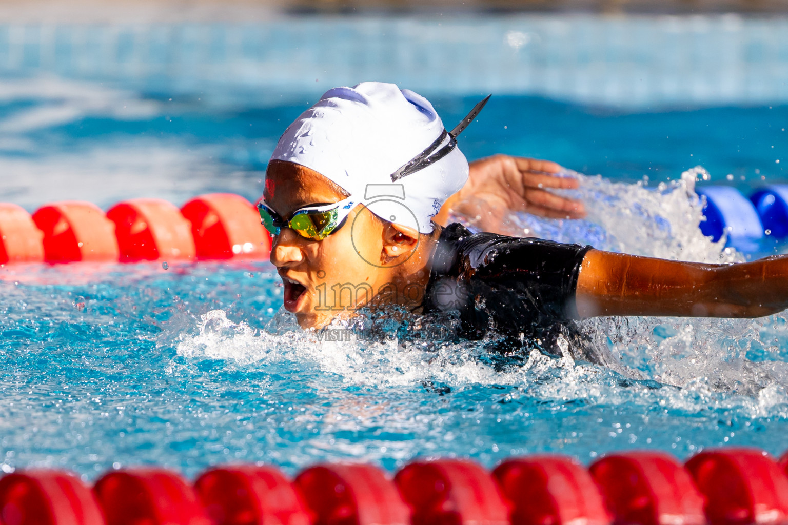 Day 5 of 20th Inter-school Swimming Competition 2024 held in Hulhumale', Maldives on Wednesday, 16th October 2024. Photos: Nausham Waheed / images.mv