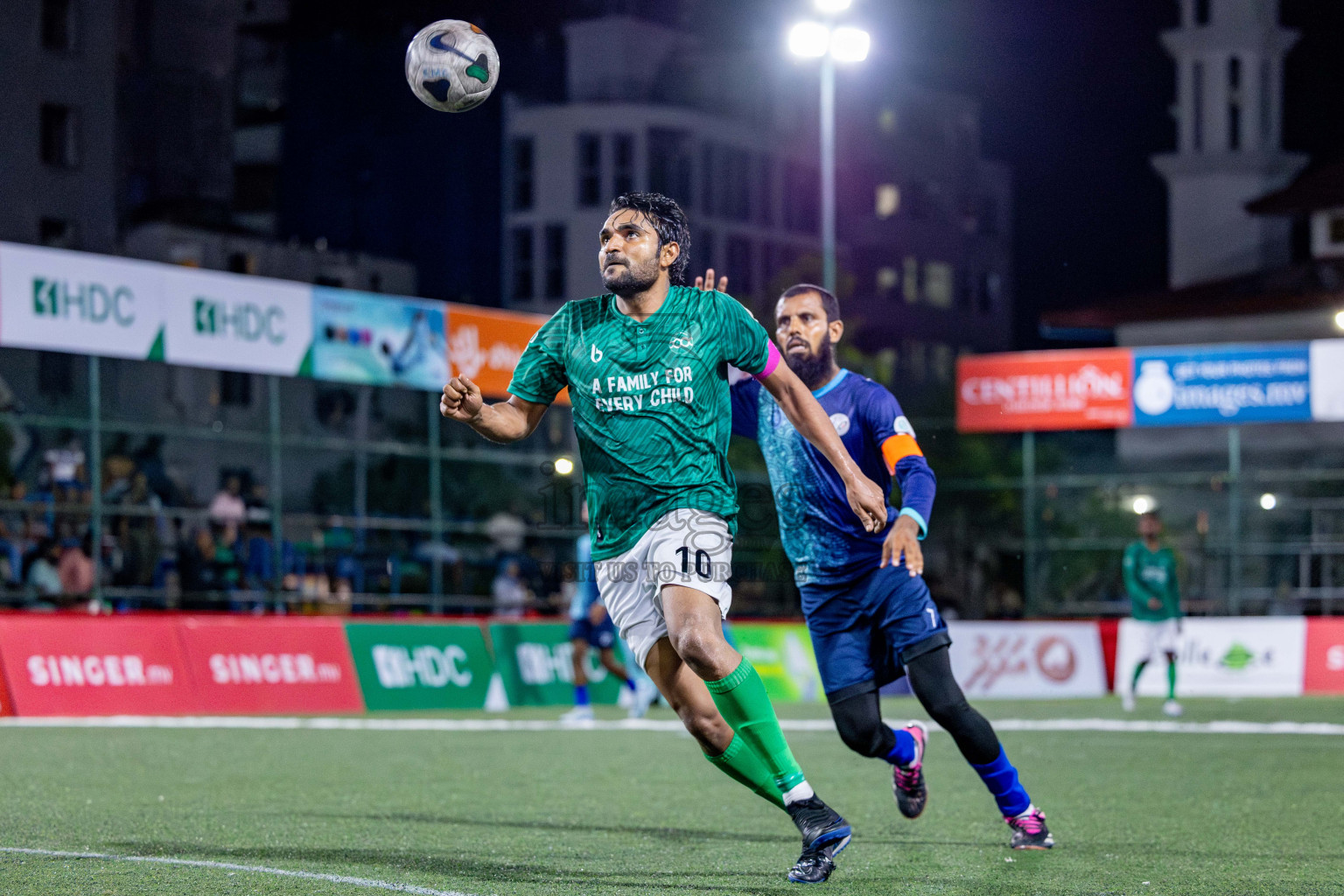 TEAM BADHAHI vs THAULEEMEE GULHUN in Club Maldives Classic 2024 held in Rehendi Futsal Ground, Hulhumale', Maldives on Monday, 16th September 2024. Photos: Shu / images.mv