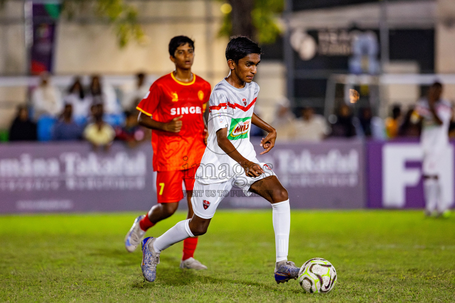 Under 14 Victory vs TC on day 3 of Dhivehi Youth League 2024 held at Henveiru Stadium on Saturday, 23rd November 2024. Photos: Nausham Waheed/ Images.mv