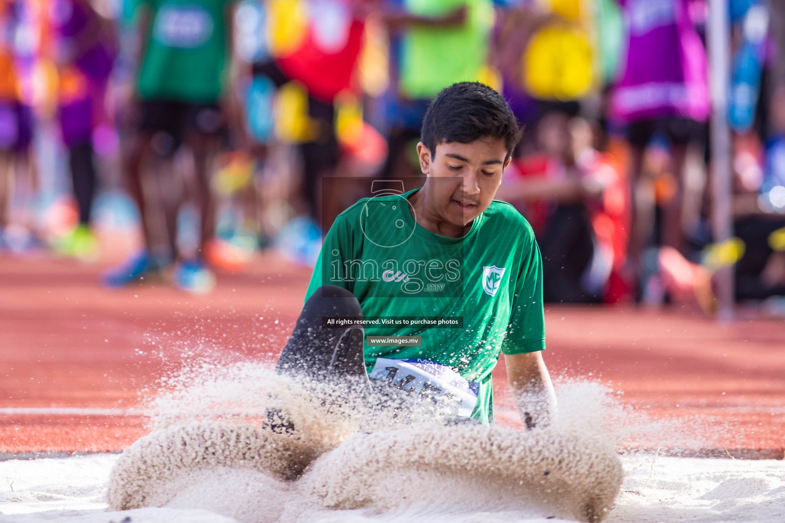 Day 2 of Inter-School Athletics Championship held in Male', Maldives on 24th May 2022. Photos by: Nausham Waheed / images.mv