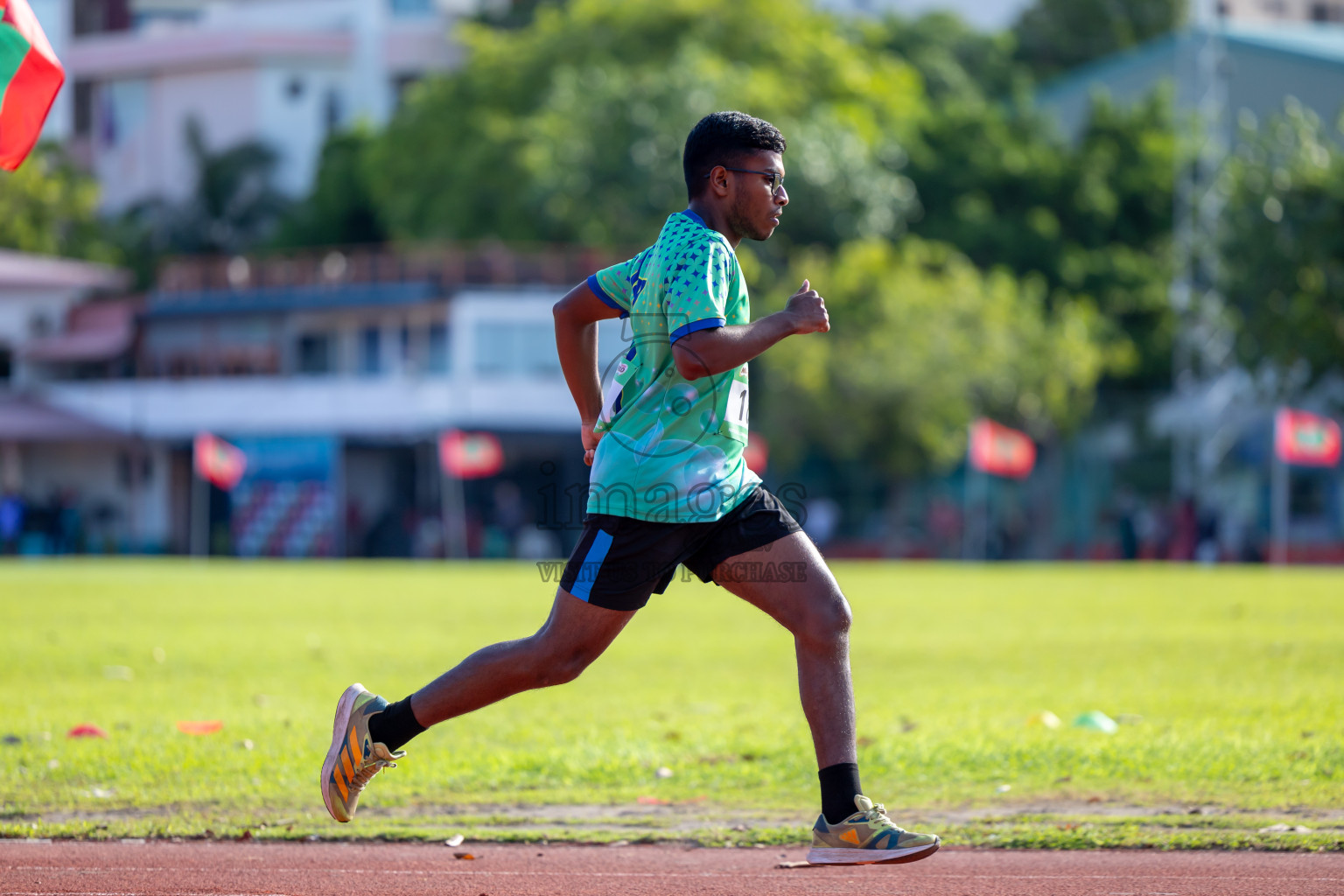 Day 1 of 33rd National Athletics Championship was held in Ekuveni Track at Male', Maldives on Thursday, 5th September 2024. Photos: Nausham Waheed / images.mv