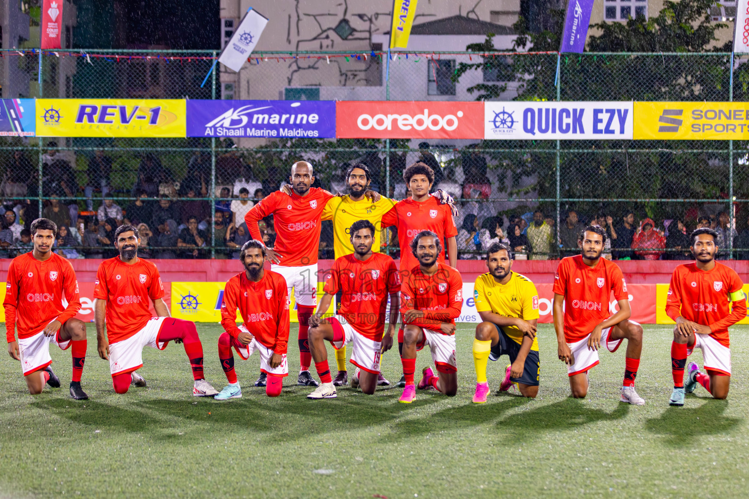 B Thulhaadhoo vs B Eydhafushi in Day 26 of Golden Futsal Challenge 2024 was held on Friday , 9th February 2024 in Hulhumale', Maldives
Photos: Hassan Simah / images.mv