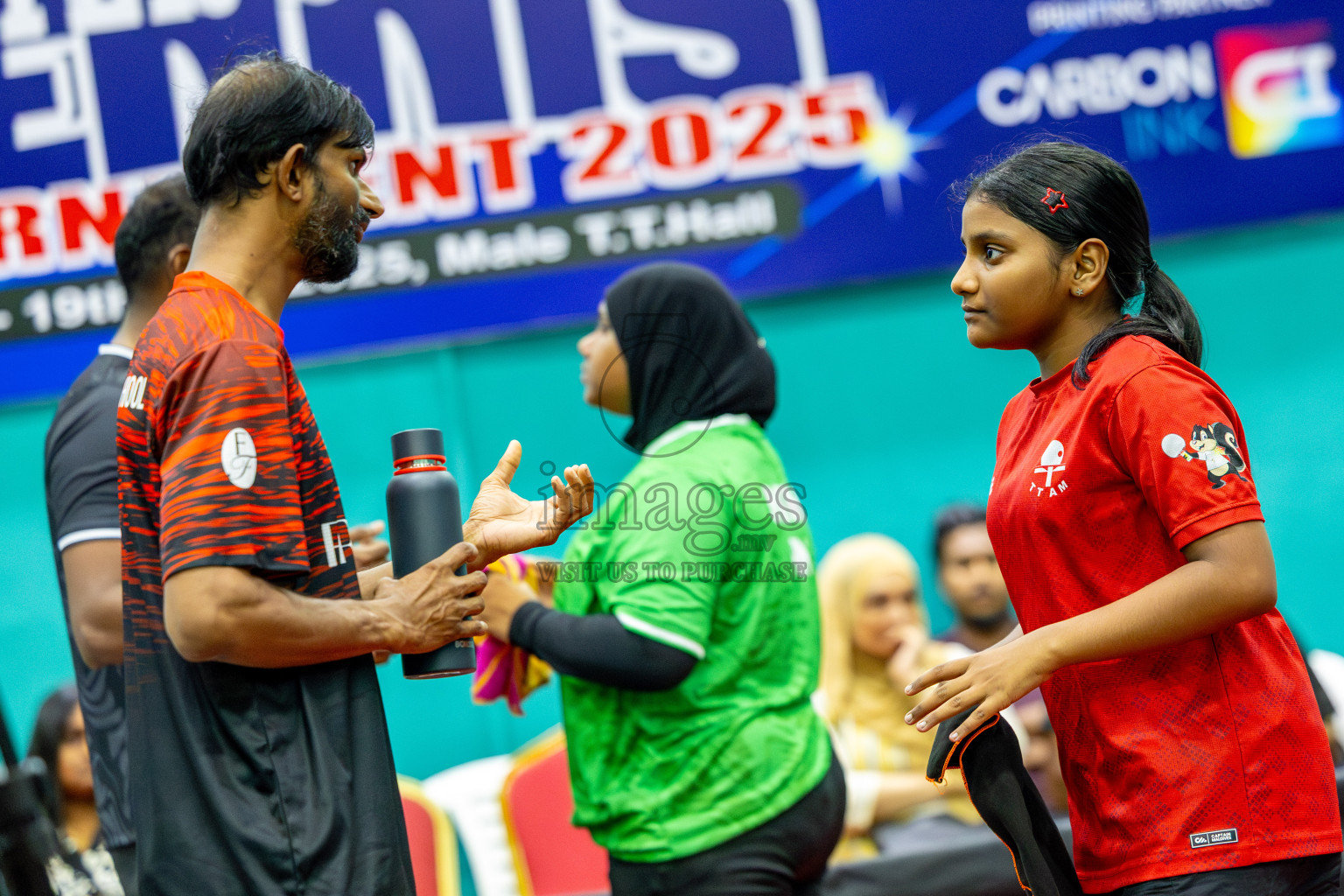Day 2 of Interschool Table Tennis Tournament 2025 held at Male' TT Hall, Male', Maldives on Thursday, 15th May 2025. Photos By: Ismail Thoriq / images.mv