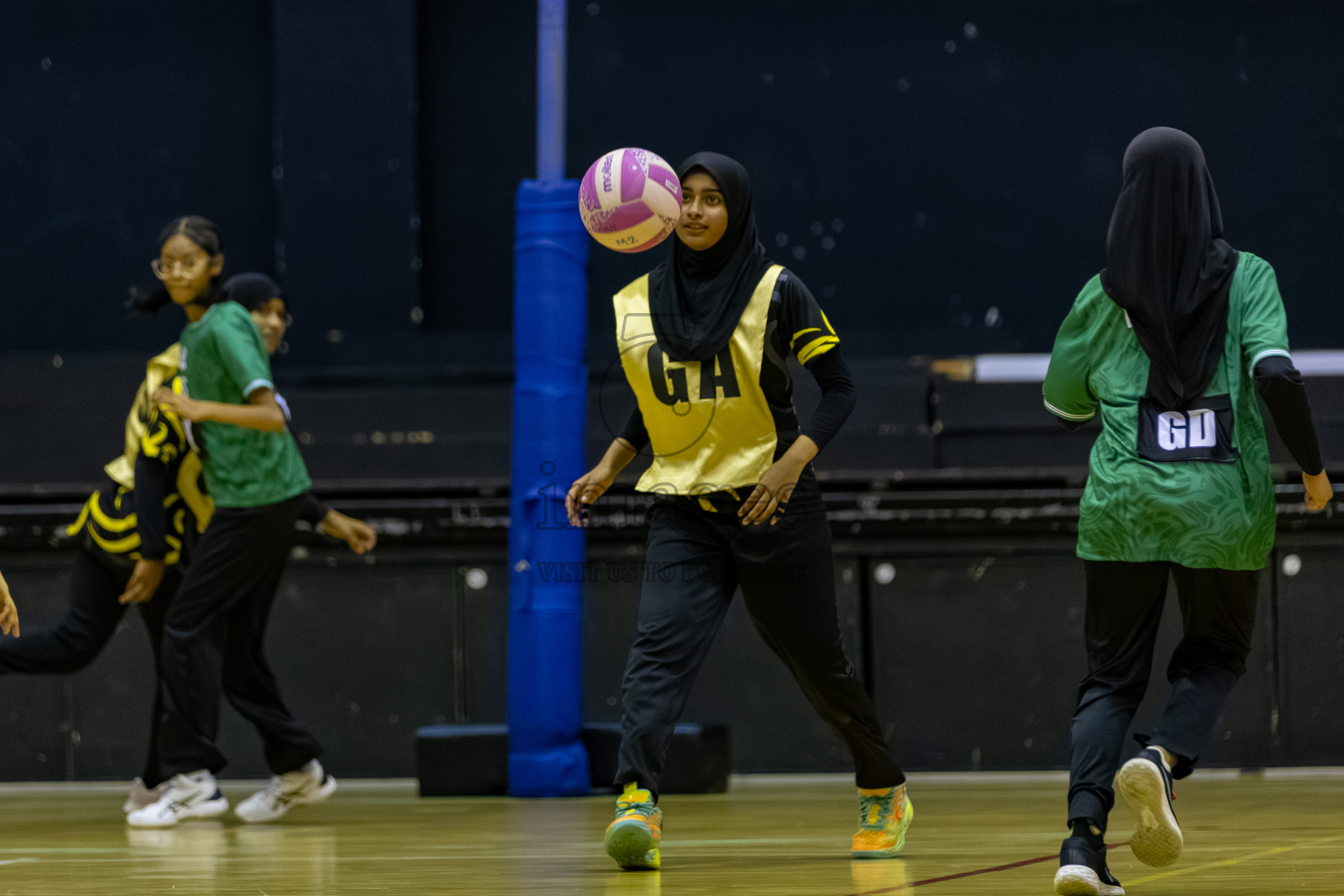 Day 8 of 26th Inter-School Netball Tournament 2025 was held in Social Center Indoor Hall on Sunday, 26th October 2025. Photos: Hassan Simah / images.mv