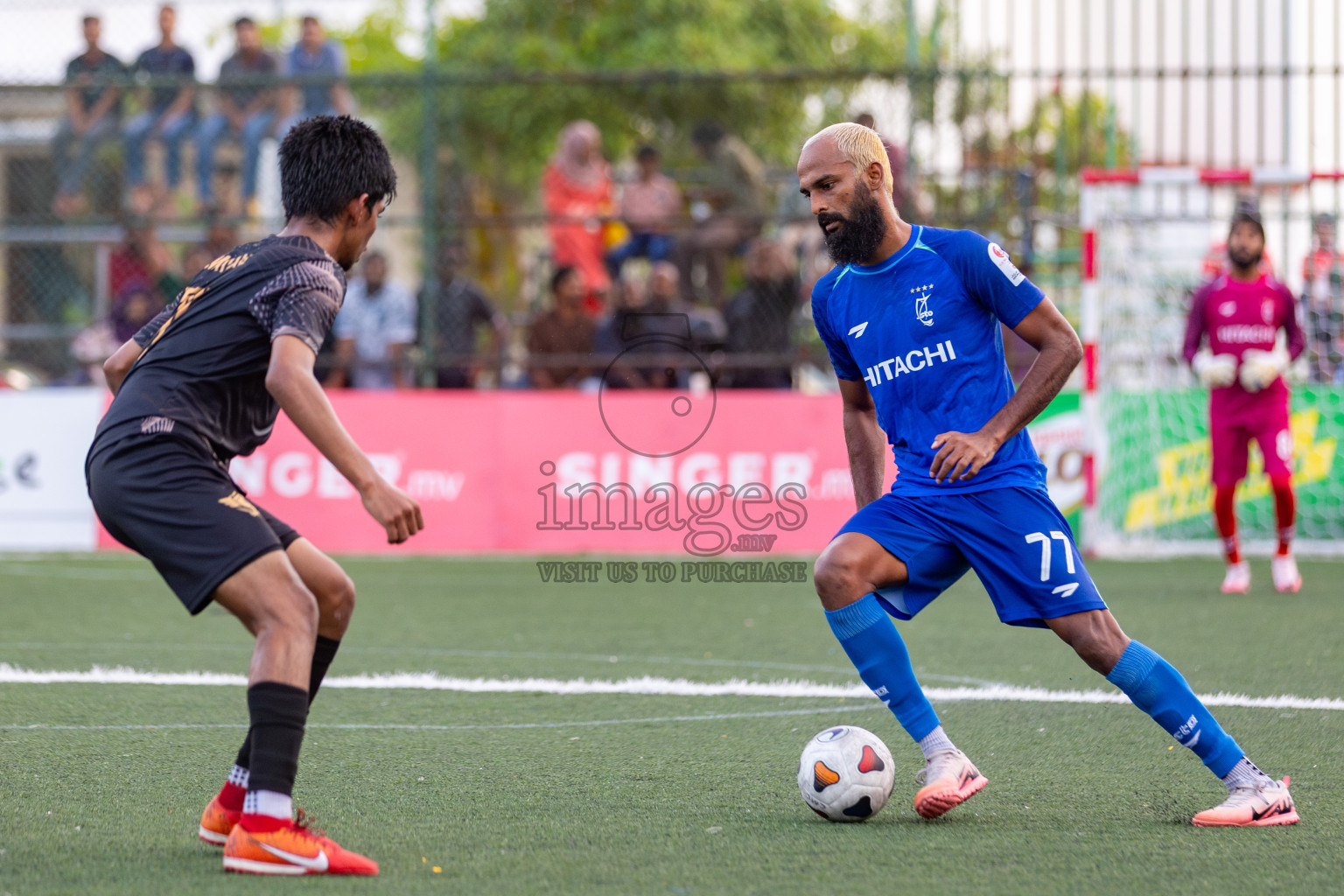 STO RC vs AVSEC RC in Club Maldives Cup 2024 held in Rehendi Futsal Ground, Hulhumale', Maldives on Saturday, 28th September 2024. 
Photos: Hassan Simah / images.mv