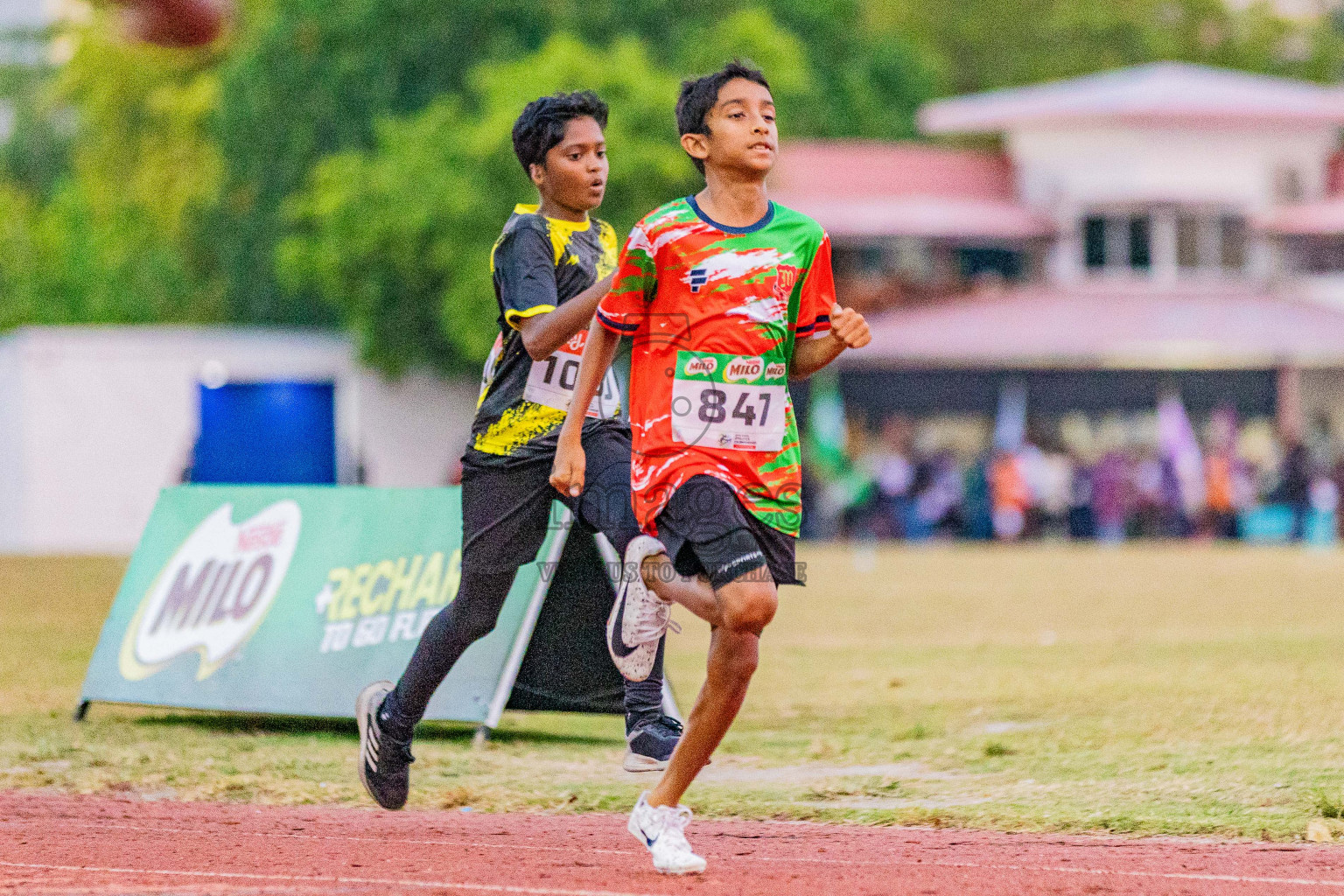Day 3 of Inter-school Athletics Championship 2025 held in Ekuveni Synthetic Track, Male', Maldives on Wednesday, 08th October 2025. Photos by: Areef Adam  / Images.mv