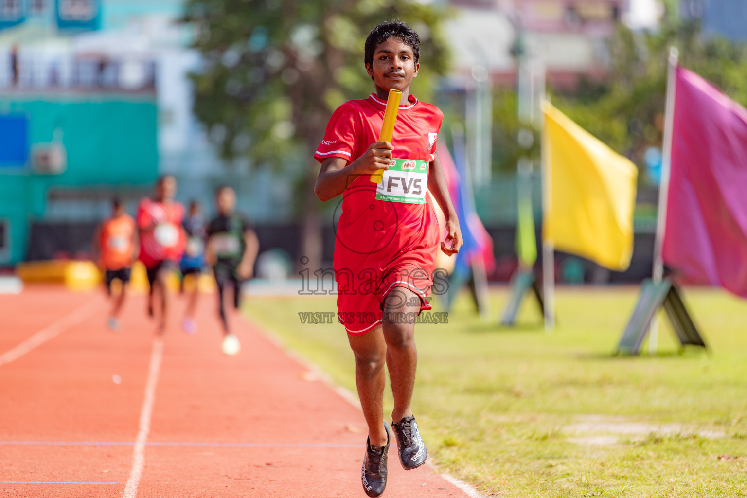 Day 4 of MILO Athletics Association Championship was held on Friday, 8th March 2024 in Male', Maldives. Photos: Hasna Hussain