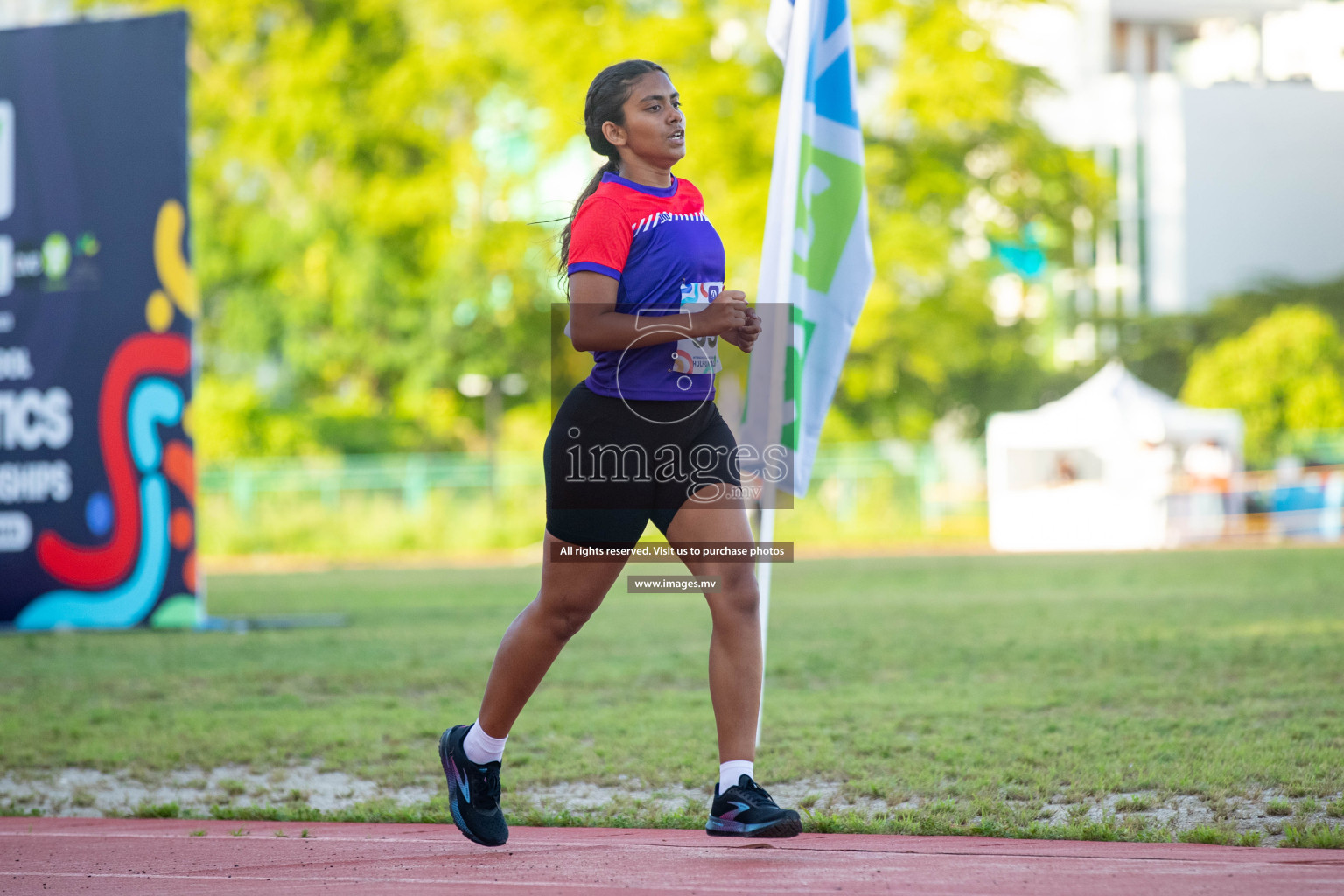 Day two of Inter School Athletics Championship 2023 was held at Hulhumale' Running Track at Hulhumale', Maldives on Sunday, 15th May 2023. Photos: Nausham Waheed / images.mv