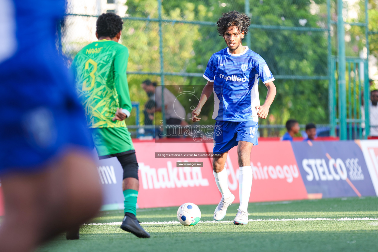 Team Allied vs Gas Club in Club Maldives Cup 2023 held in Hulhumale, Maldives, on Saturday, 22nd July 2023. Photos: Nausham Waheed / images.mv