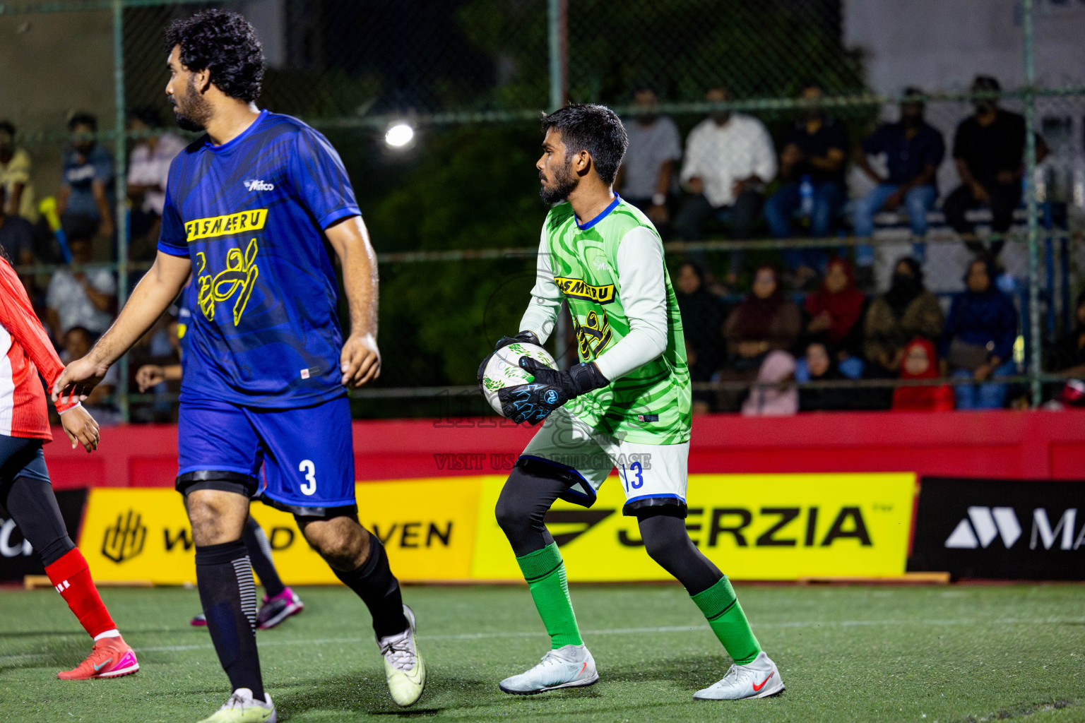 MIFCO vs BML in Day 8 of Office League 2025 was held on Wednesday, 23rd April 2025 in Hulhumale', Maldives. Photos: Nausham Waheed  / images.mv
