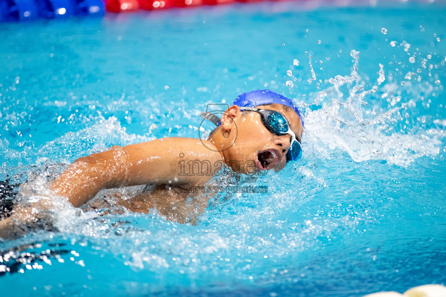 Day 3 of BML 6th National Kids Swimming Kids Festival 2025 held in Hulhumale', Maldives on Wednesday, 5th November 2024. 

Photos: Hassan Simah / images.mv