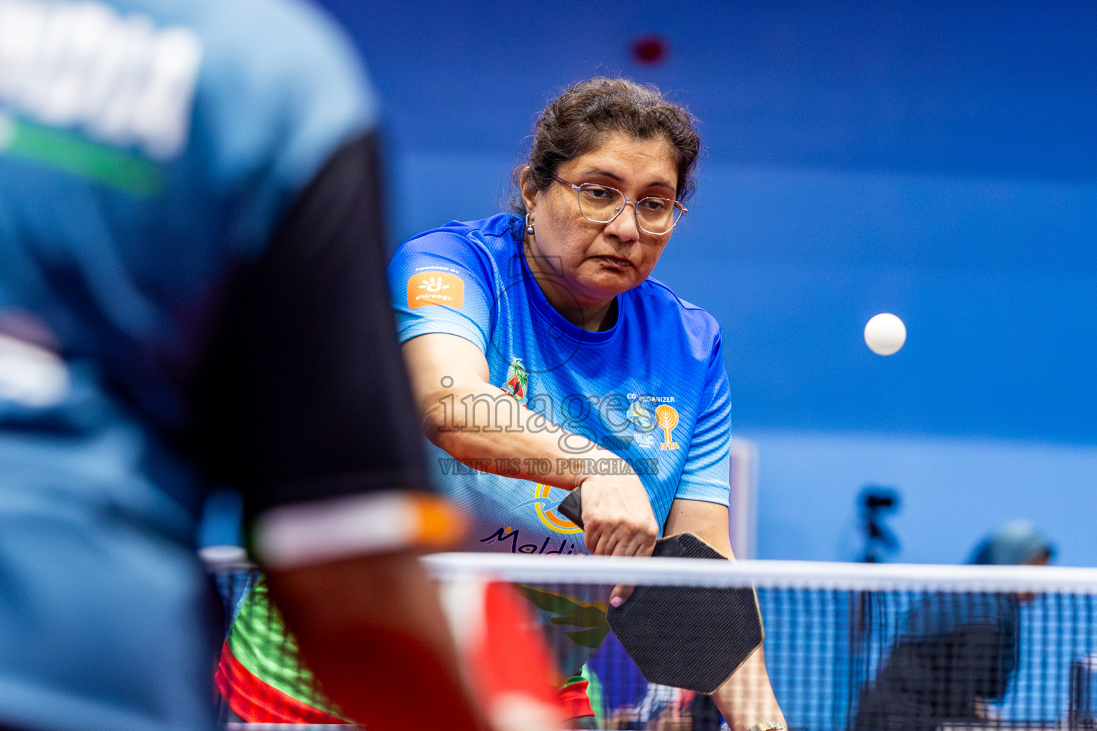 Day 3 of 1st Thoddoo Masters Table Tennis Tournament was held on Saturday, 23rd August 2025 in AA Thoddoo, Maldives. Photos: Nausham Waheed / images.mv