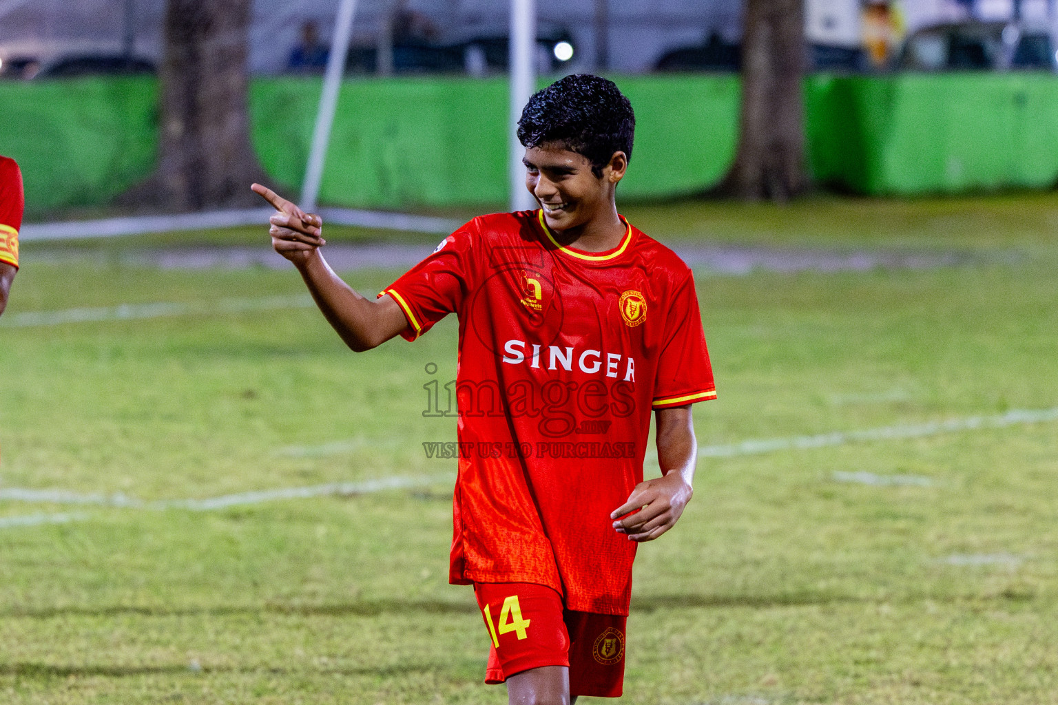 Victory Sports Club vs Hurriyya Sports Club (U14) in Day 9 of Dhivehi Youth League 2024 held at Henveiru Stadium on Saturday, 14th December 2024. Photos: Nausham Waheed / Images.mv