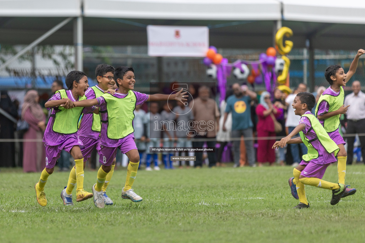 Day 1 of Nestle kids football fiesta, held in Henveyru Football Stadium, Male', Maldives on Wednesday, 11th October 2023 Photos: Shut Abdul Sattar/ Images.mv