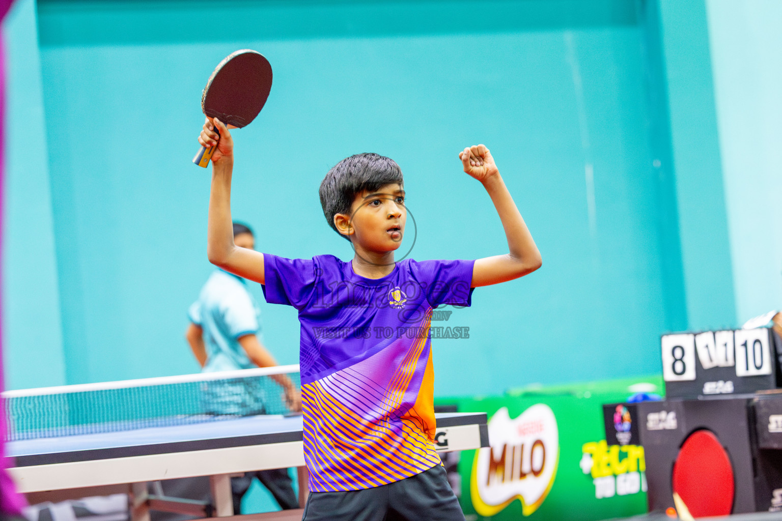 Day 4 of Interschool Table Tennis Tournament 2025 held at Male' TT Hall, Male', Maldives on Sunday, 18th May 2025.
Photos By: Ismail Thoriq / images.mv