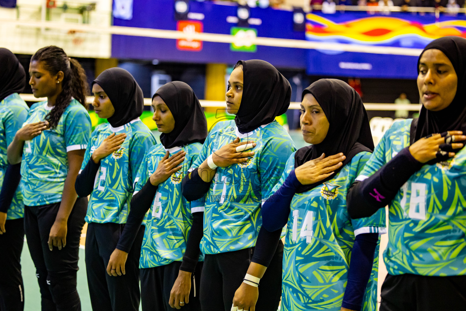 Final of Women's Division of Milo VAM Cup 2024 held in Male', Maldives on Saturday, 13th July 2024 at Social Center Indoor Hall Photos By: Nausham Waheed / images.mv