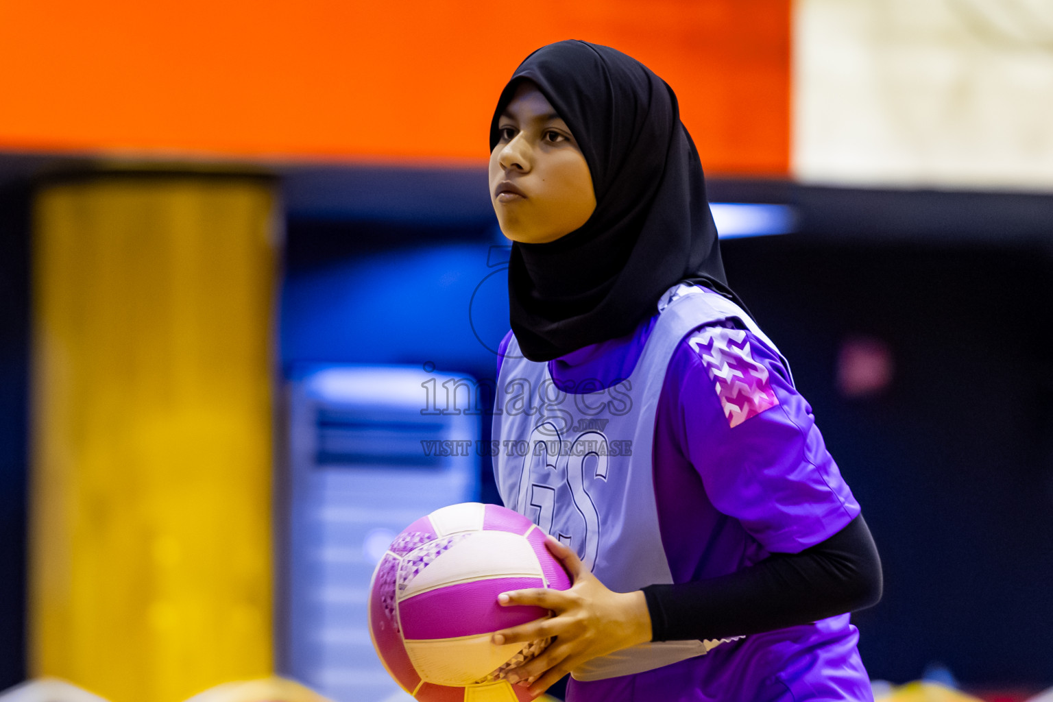 MV Netters vs Invicto SC in Day 7 of 24th Milo Netball Association Championship was held in Social Center at Male', Maldives on Sunday, 7th September 2025. Photos: Nausham Waheed / images.mv