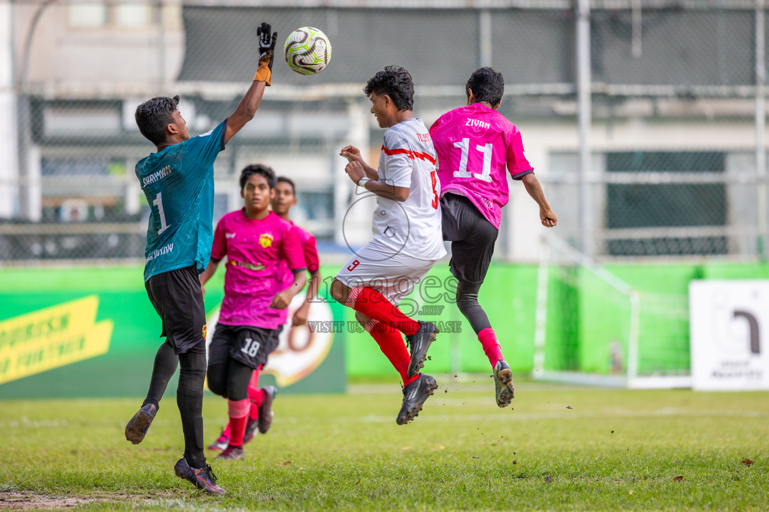 Dhivehi Youth League 2024 - Day 1. Matches held at Henveiru Stadium on 21st November 2024 , Thursday. Photos: Shuu Abdul Sattar/ Images.mv