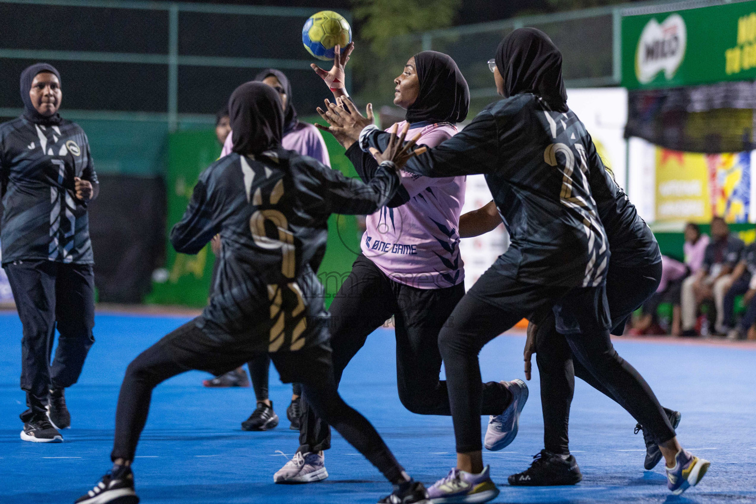 Day 16 of 10th National Handball Tournament 2023, held in Handball ground, Male', Maldives on Wednesday, 13th December 2023 Photos: Nausham Waheed/ Images.mv