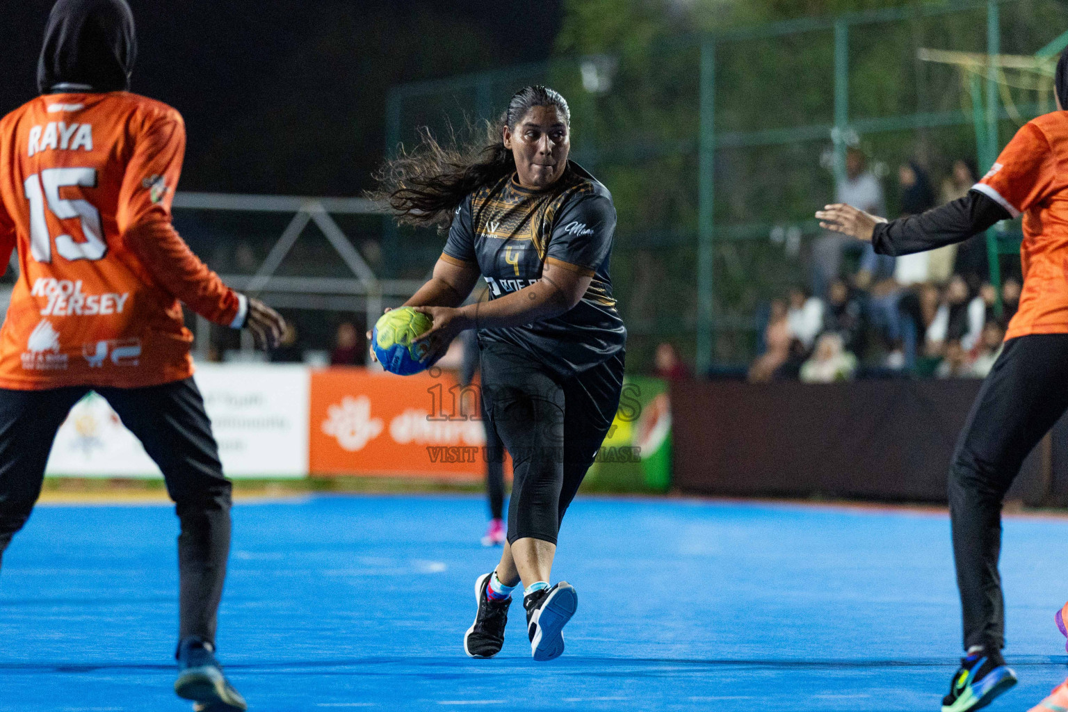 Day 16 of 10th National Handball Tournament 2023, held in Handball ground, Male', Maldives on Wednesday, 13th December 2023 Photos: Nausham Waheed/ Images.mv