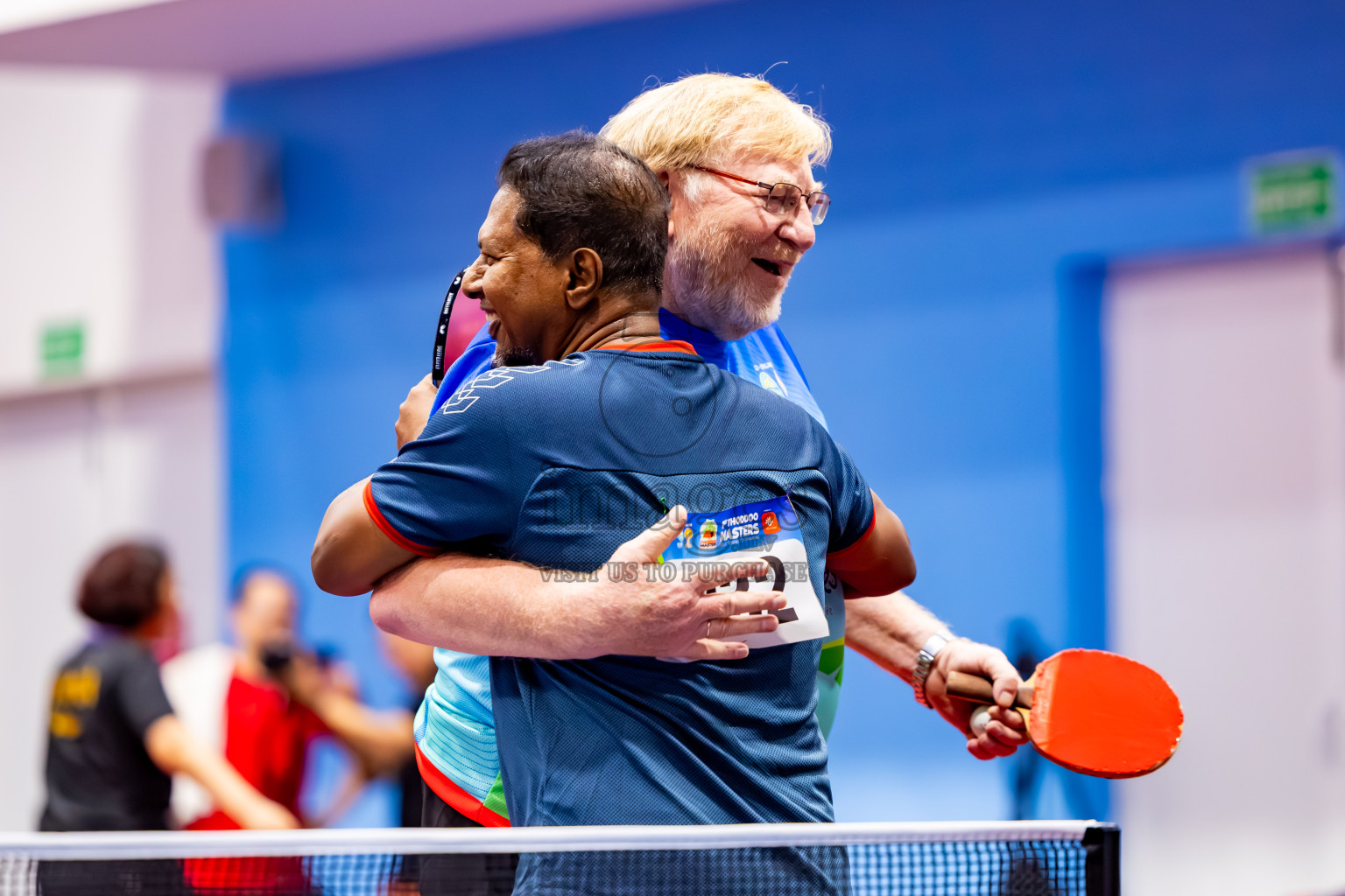 Day 2 of 1st Thoddoo Masters Table Tennis Tournament was held on Friday, 22nd August 2025 in AA Thoddoo, Maldives. Photos: Nausham Waheed / images.mv