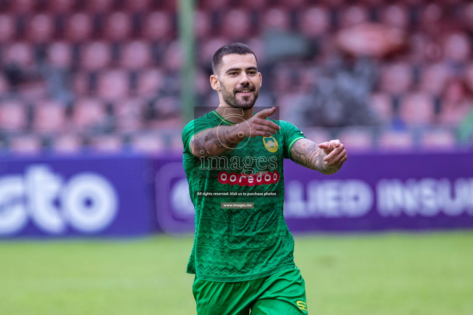 Maziya vs Da Grande in the Dhivehi Premier League 2022 on 22nd July 2022, held in National Football Stadium, Male', Maldives Photos: Nausham waheed / Images.mv