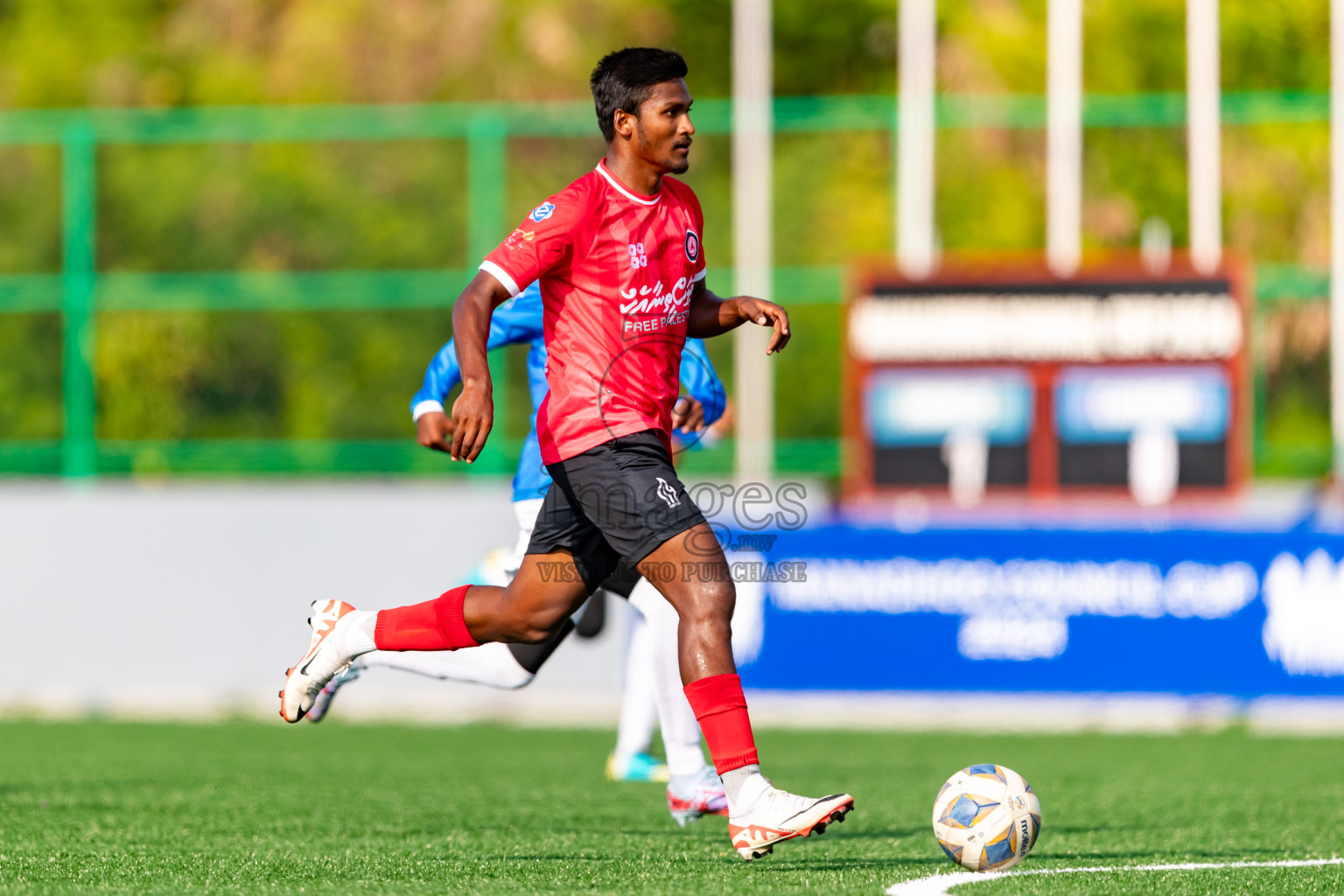 Furious FC vs Chester Academy from Manadhoo Council Cup 2024 in N Manadhoo Maldives on Thursday, 22nd February 2023. Photos: Nausham Waheed / images.mv