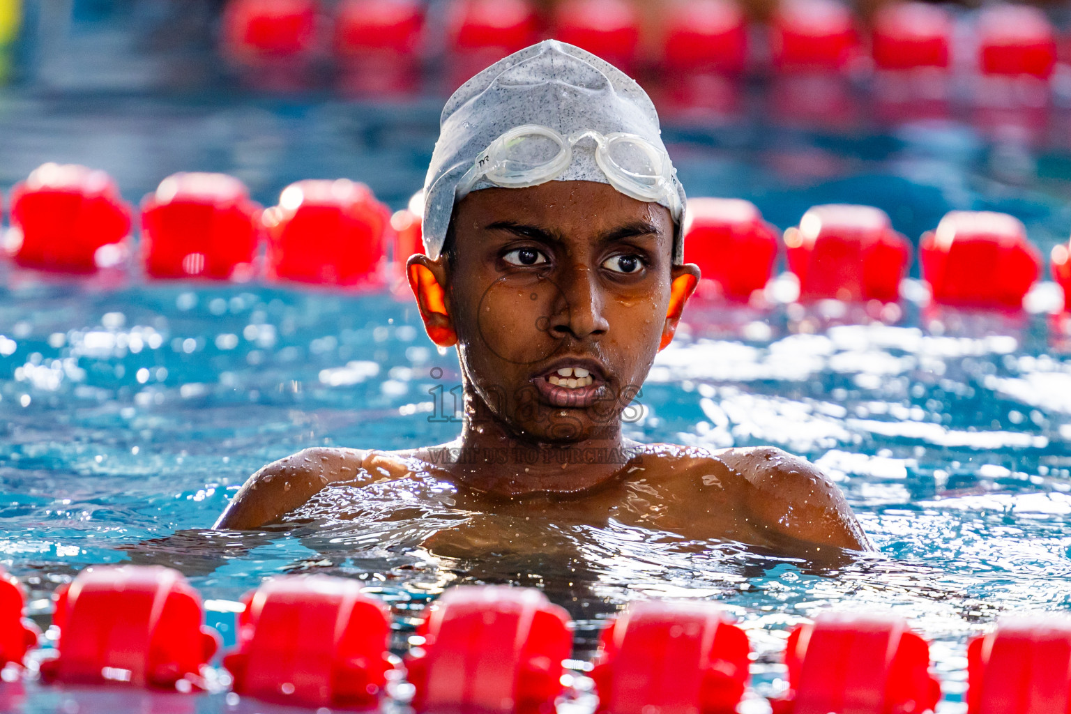 Day 5 of 20th Inter-school Swimming Competition 2024 held in Hulhumale', Maldives on Wednesday, 16th October 2024. Photos: Nausham Waheed / images.mv