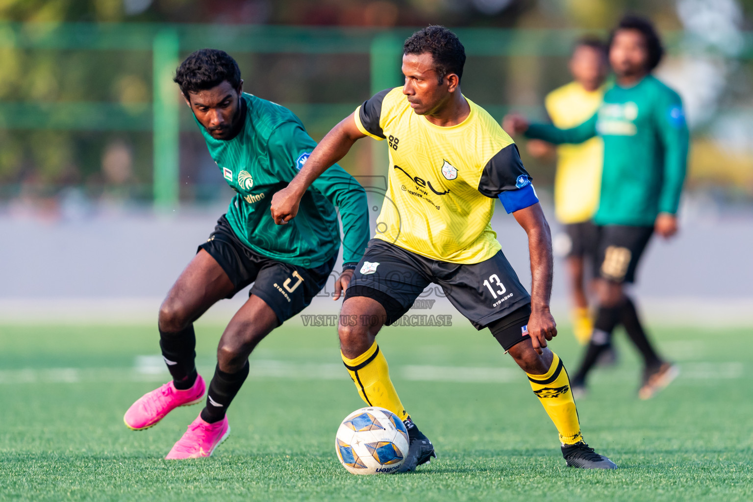 Baburu SC vs Kanmathi Juniors from Semi Final of Manadhoo Council Cup 2024 in N Manadhoo Maldives on Sunday, 25th February 2023. Photos: Nausham Waheed / images.mv