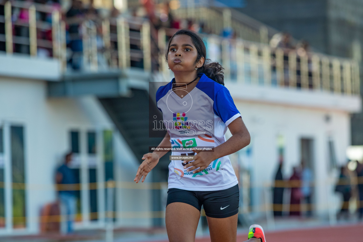 Day two of Inter School Athletics Championship 2023 was held at Hulhumale' Running Track at Hulhumale', Maldives on Sunday, 15th May 2023. Photos: Nausham Waheed / images.mv