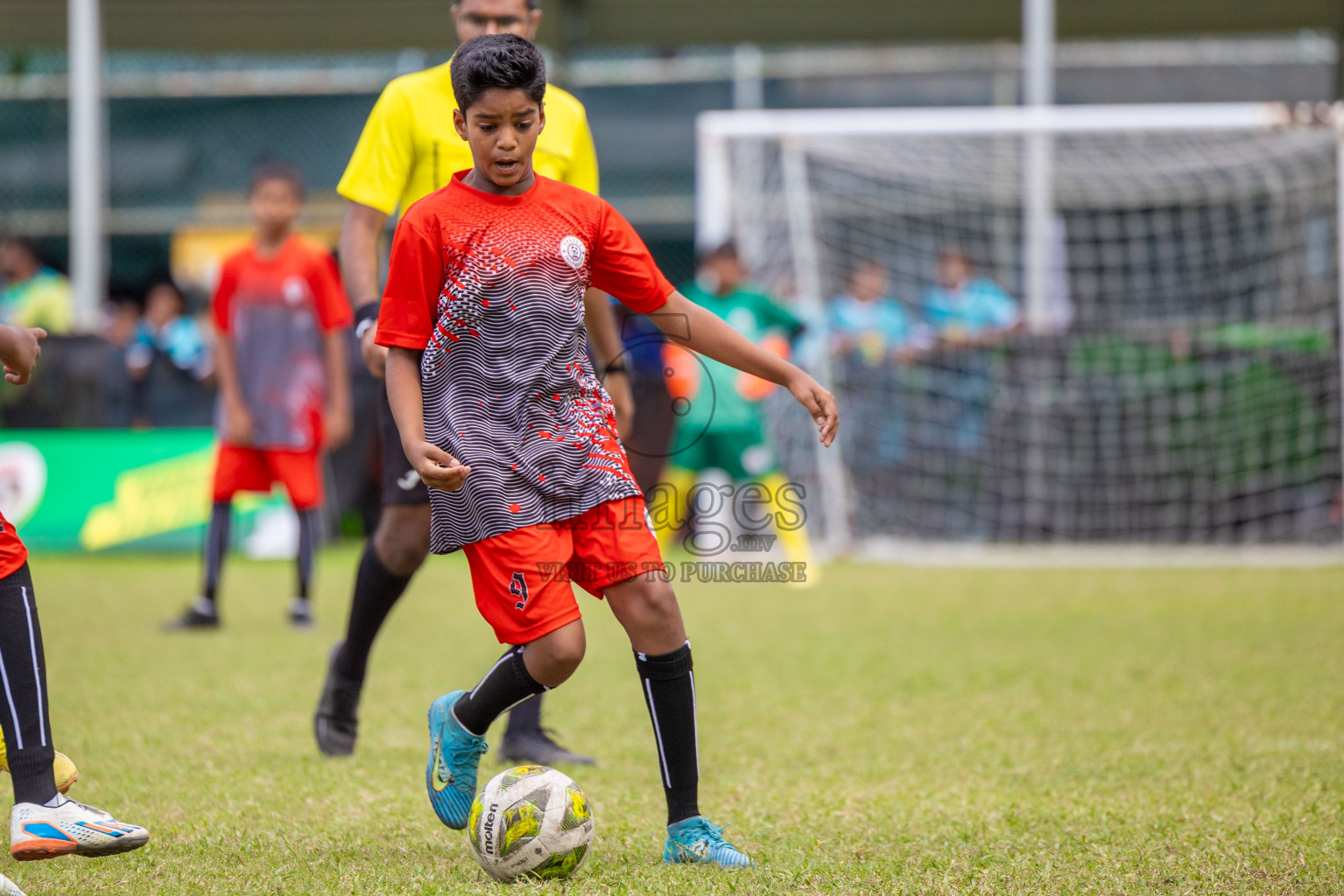 Day 1 of MILO Academy Championship 2024 - U12 was held at Henveiru Grounds in Male', Maldives on Thursday, 4th July 2024. Photos: Shuu Abdul Sattar / images.mv