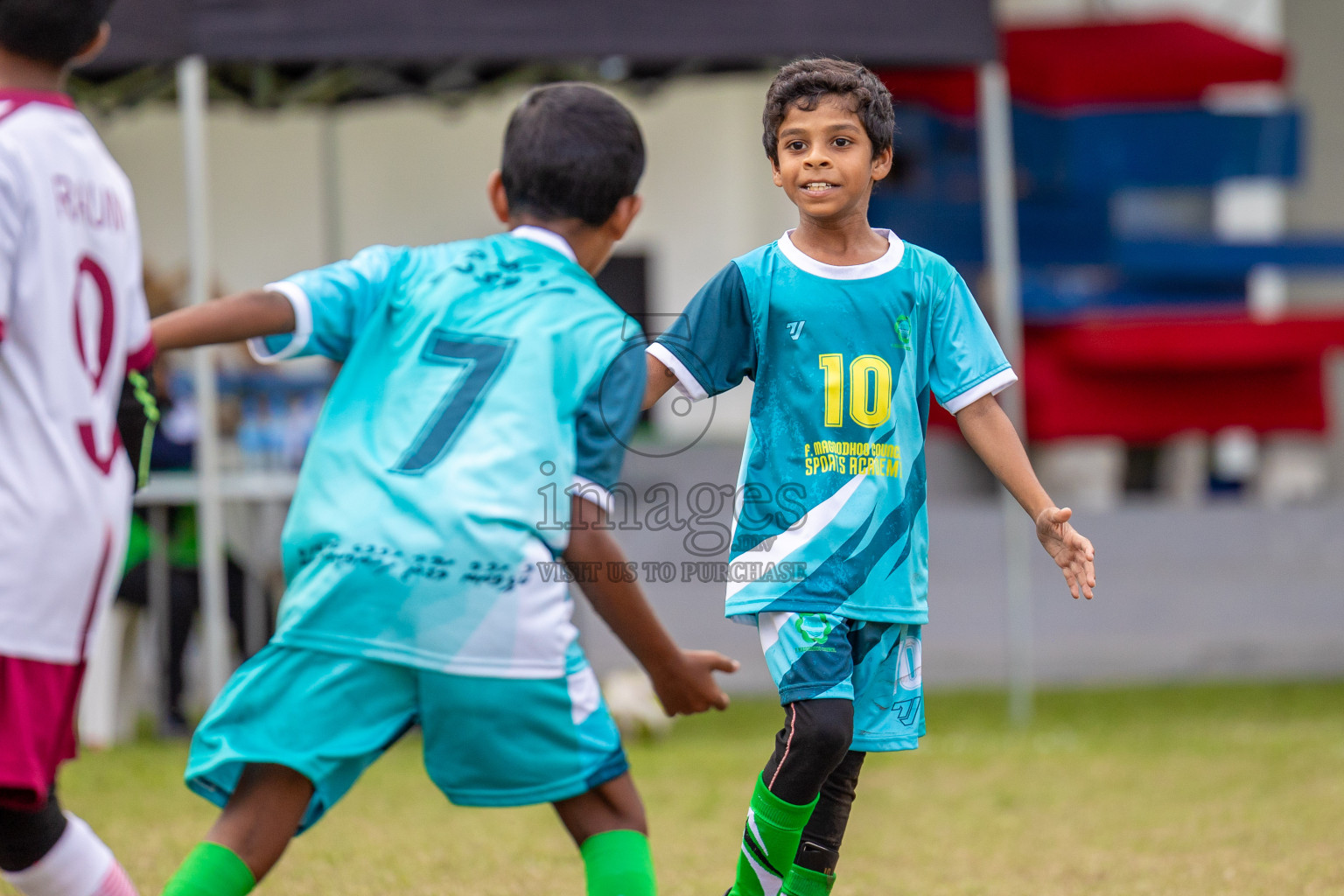 Day 1 of MILO Academy Championship 2024 - U12 was held at Henveiru Grounds in Male', Maldives on Thursday, 4th July 2024. Photos: Shuu Abdul Sattar / images.mv