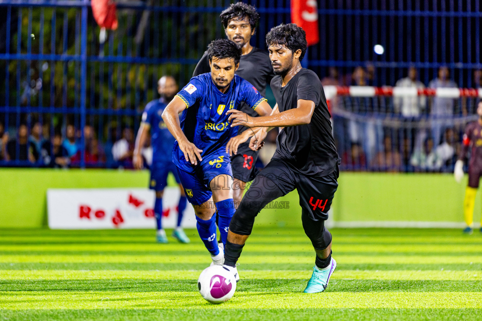 BK Sports Club vs United V in Day 2 of Eydhafushi Futsal Cup 2024 was held on Tuesday, 9th April 2024, in B Eydhafushi, Maldives Photos: Nausham Waheed / images.mv