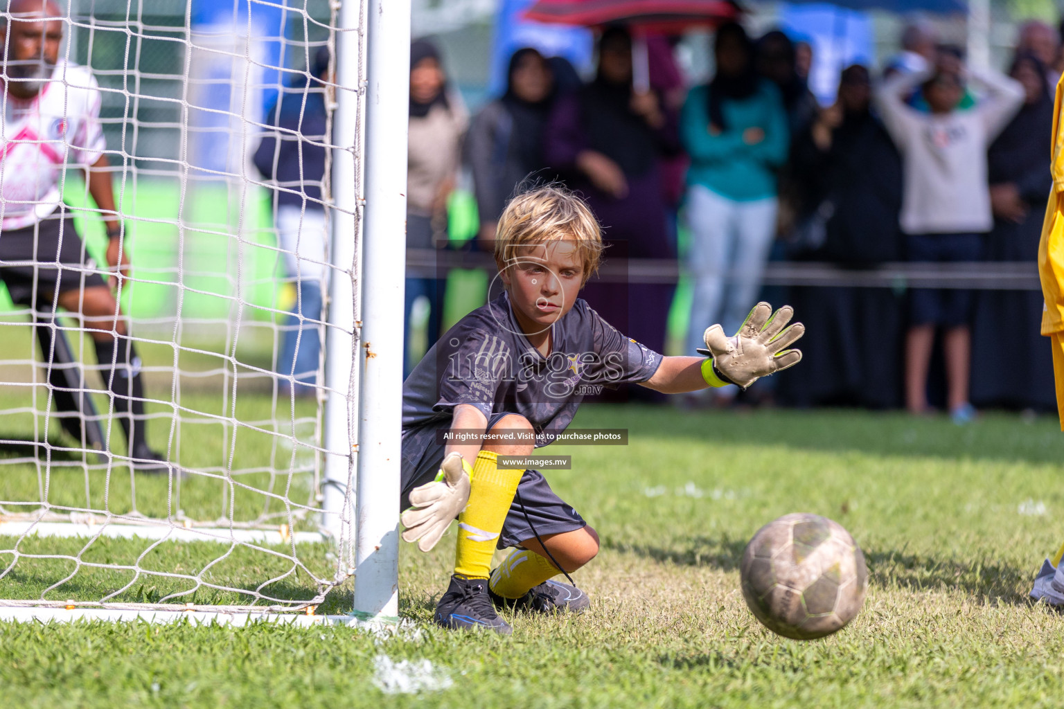 Day 2 of Nestle kids football fiesta, held in Henveyru Football Stadium, Male', Maldives on Thursday, 12th October 2023 Photos: Ismail Thoriq / Images.mv