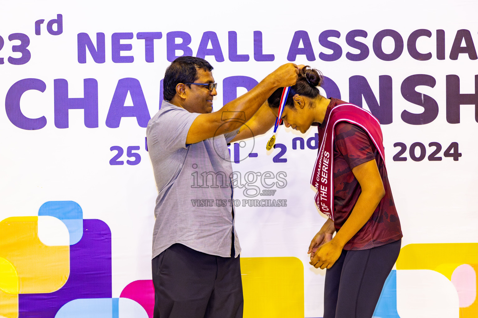 Final of 23rd Netball Association Championship was held in Social Canter at Male', Maldives on Sunday, 5th May 2024. Photos: Nausham Waheed / images.mv