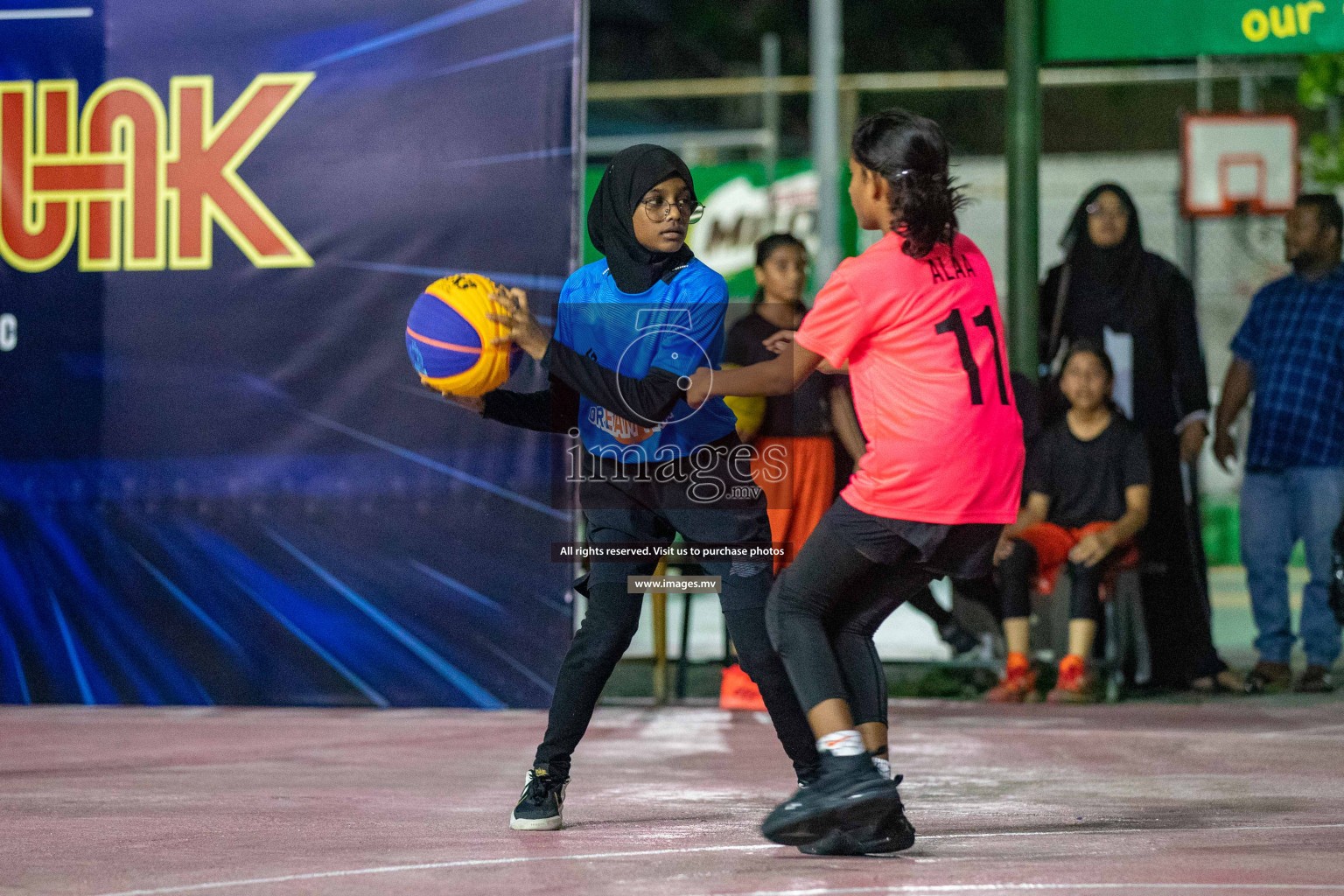 Day2 of Slamdunk by Sosal on 13th April 2023 held in Male'. Photos: Nausham waheed /images.mv