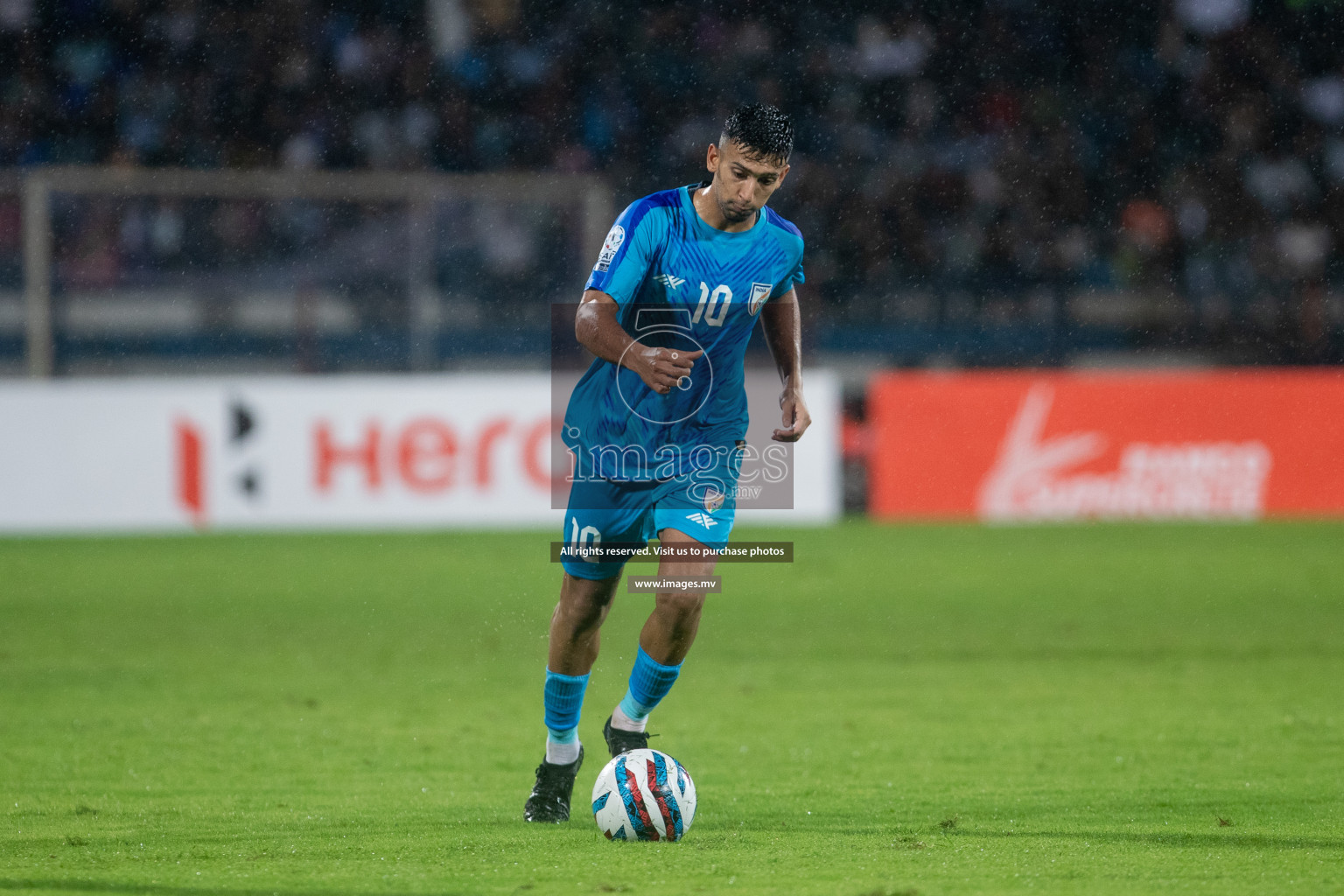 India vs Pakistan in the opening match of SAFF Championship 2023 held in Sree Kanteerava Stadium, Bengaluru, India, on Wednesday, 21st June 2023. Photos: Nausham Waheed / images.mv