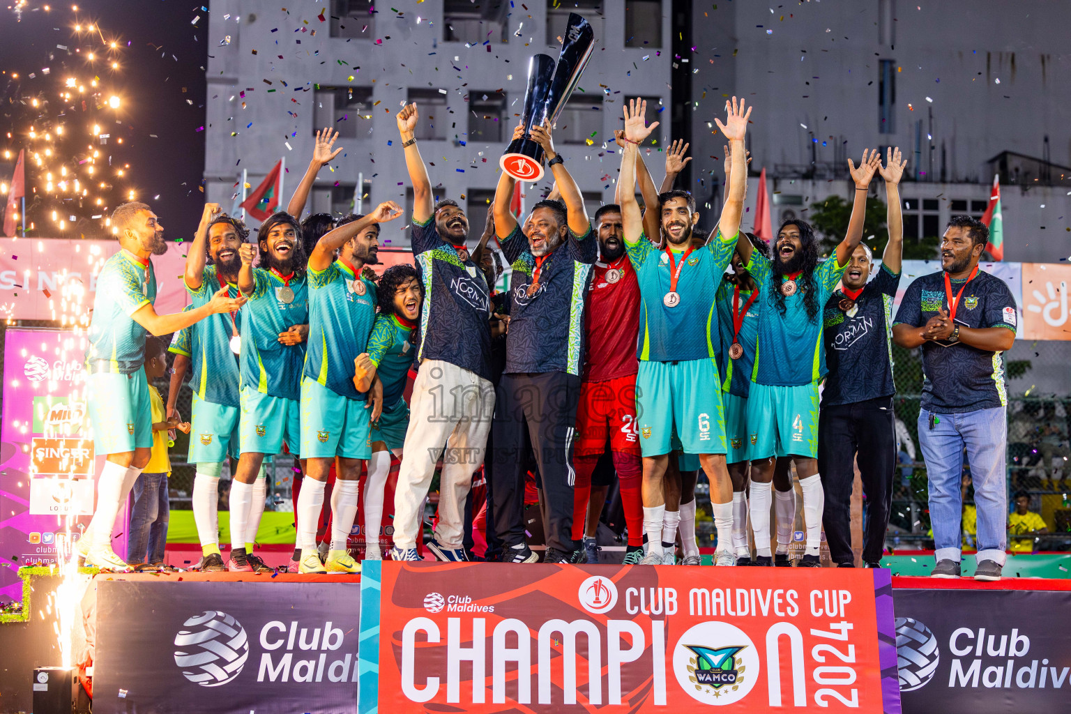 Final of Club Maldives Cup 2024 was held in Rehendi Futsal Ground, Hulhumale', Maldives on Friday, 18th October 2024. Photos: Nausham Waheed/ images.mv