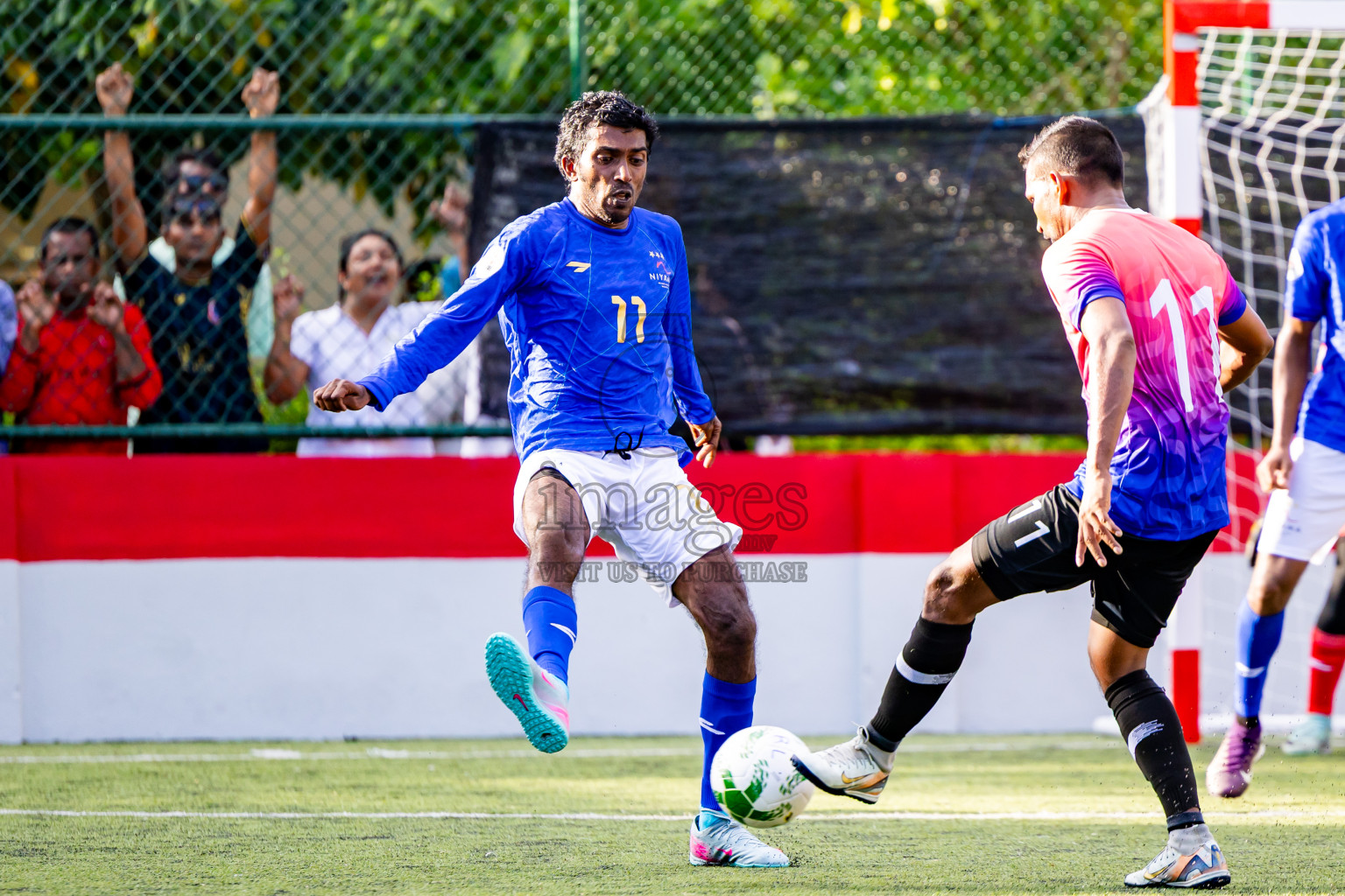 Kandima vs Niyama in Day 2 of Resort League 2025 (Dhaalu Zone) was held on Friday, 16th May 2025 in Niyama Private island, Dhaalu Atoll, Maldives. Photos: Nausham Waheed / images.mv