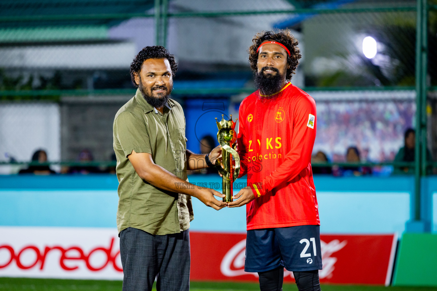 Dee Ess Kay vs Kovigoani in Final of Laamehi Dhiggaru Ekuveri Futsal Challenge 2024 was held on Wednesday, 31st July 2024, at Dhiggaru Futsal Ground, Dhiggaru, Maldives Photos: Nausham Waheed / images.mv