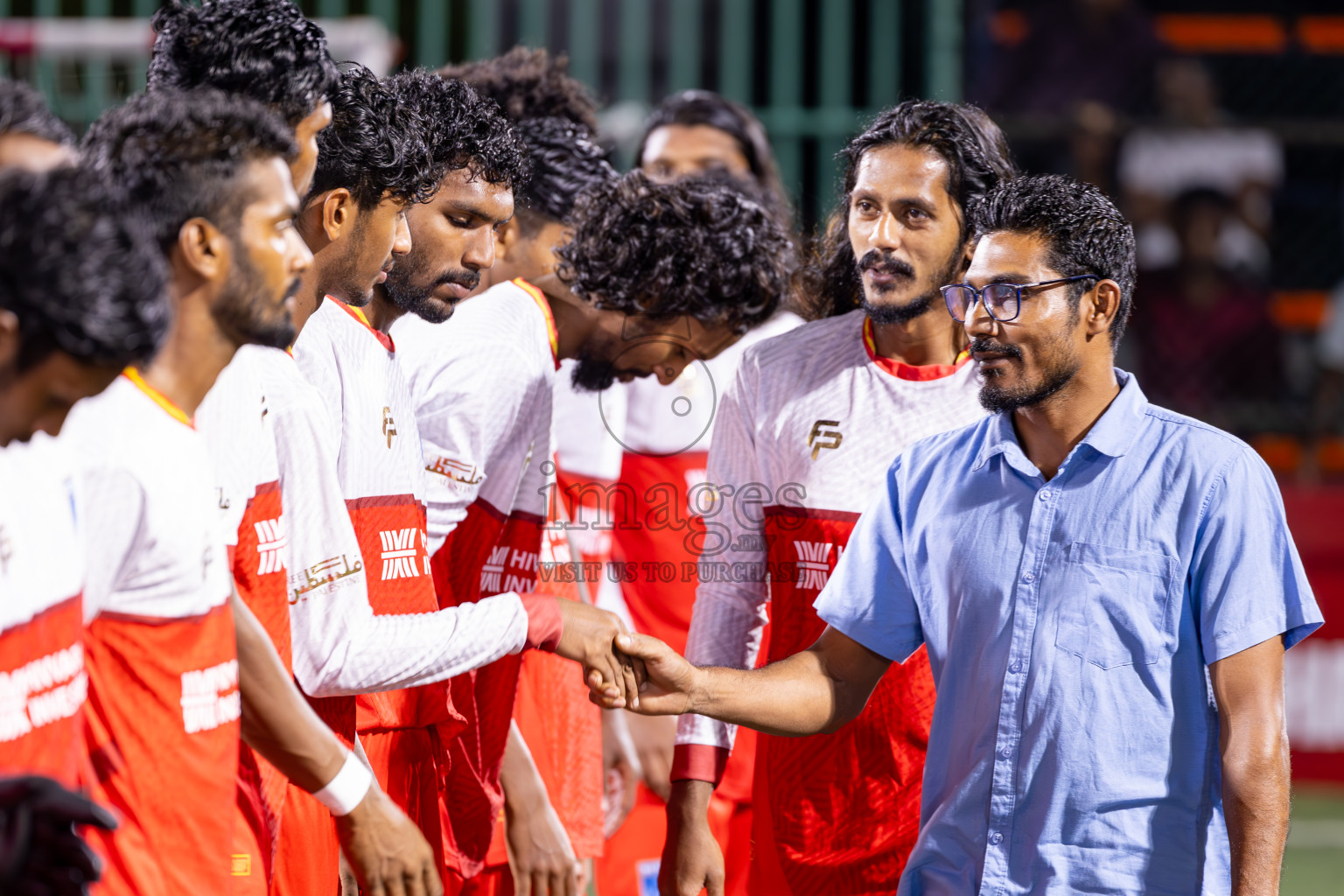 AA Mathiveri vs AA Rasdhoo in Day 15 of Golden Futsal Challenge 2025 was held on Sunday, 19th January 2025, in Hulhumale', Maldives. Photos: Ismail Thoriq / images.mv