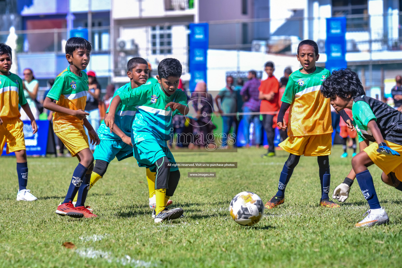 Day 2 of Milo Kids Football Fiesta 2022 was held in Male', Maldives on 20th October 2022. Photos: Nausham Waheed/ images.mv